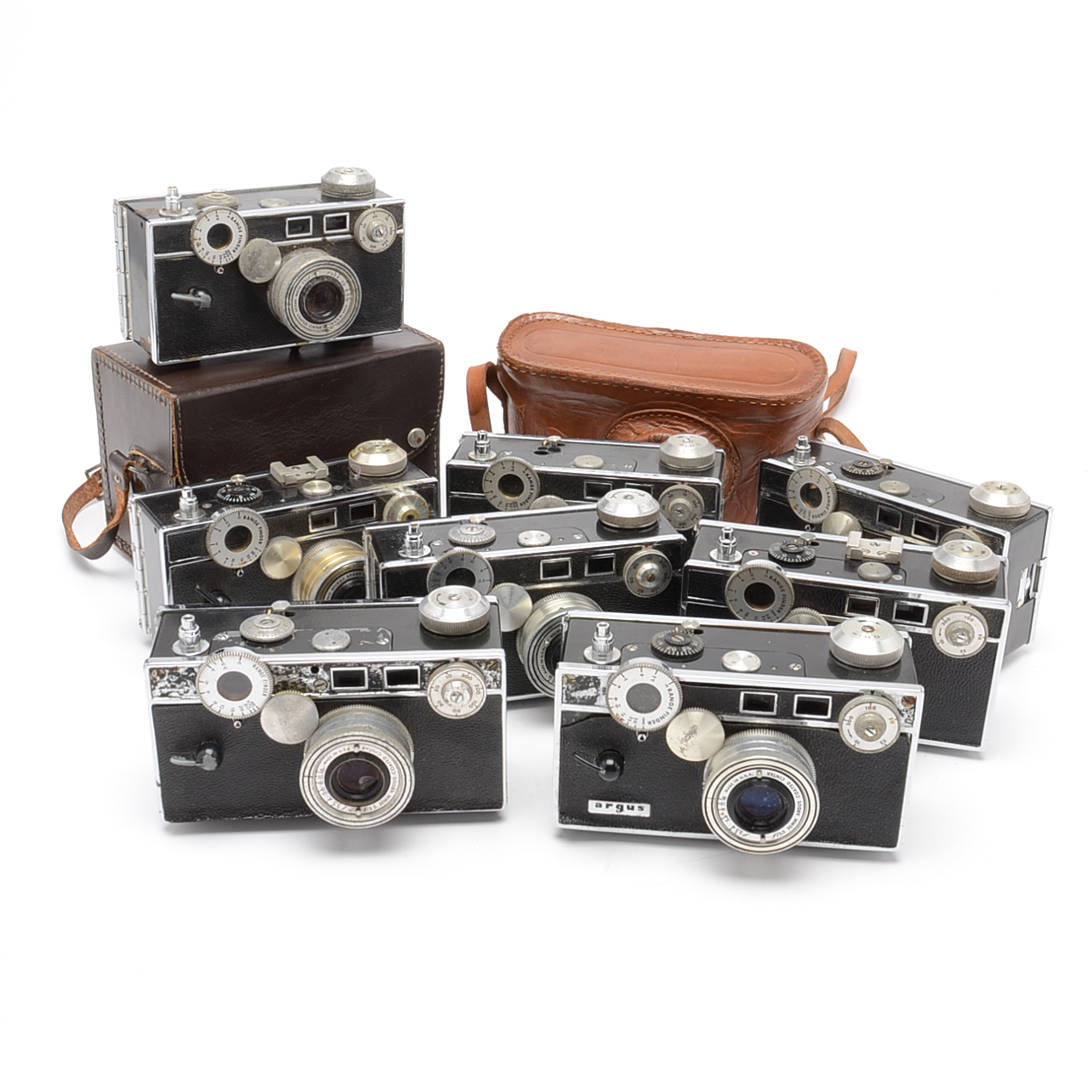 Collection of Argus 35mm Cameras