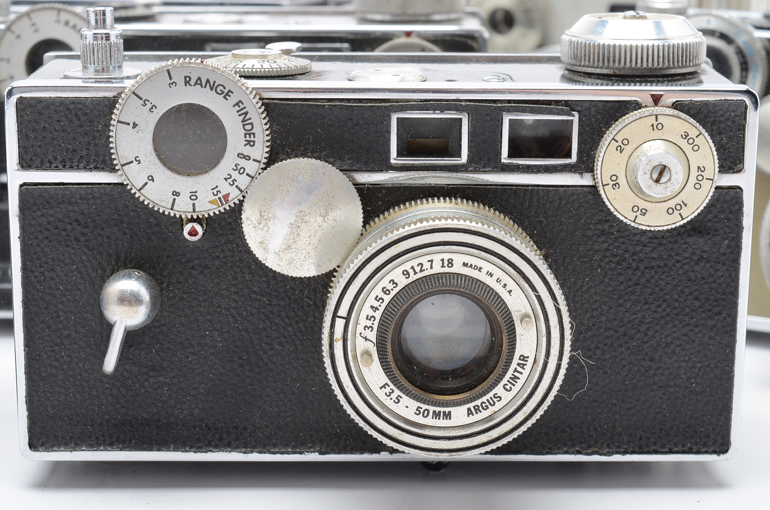 Collection of Vintage Argus Film Cameras
