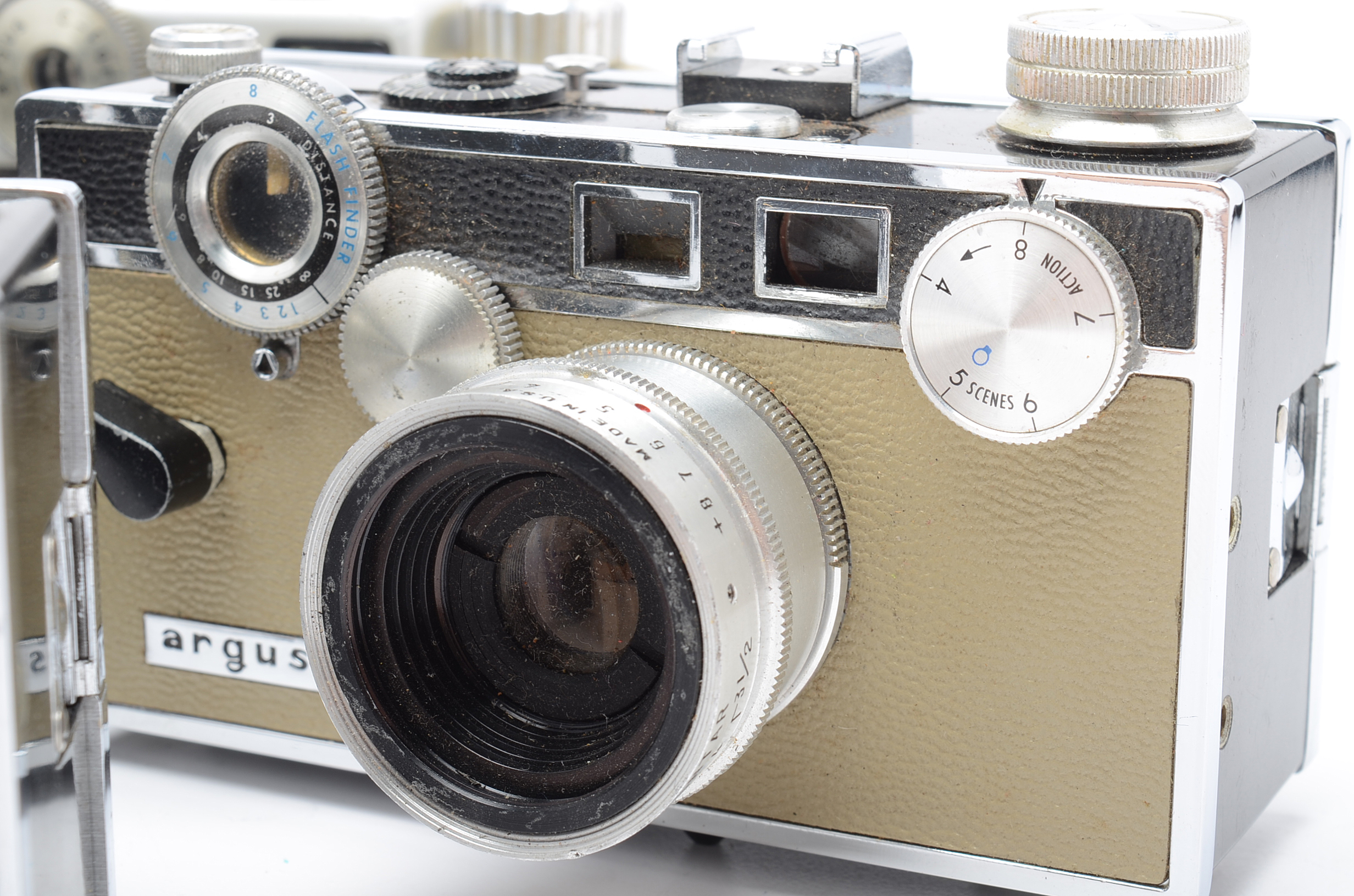 Collection of Vintage Argus Film Cameras