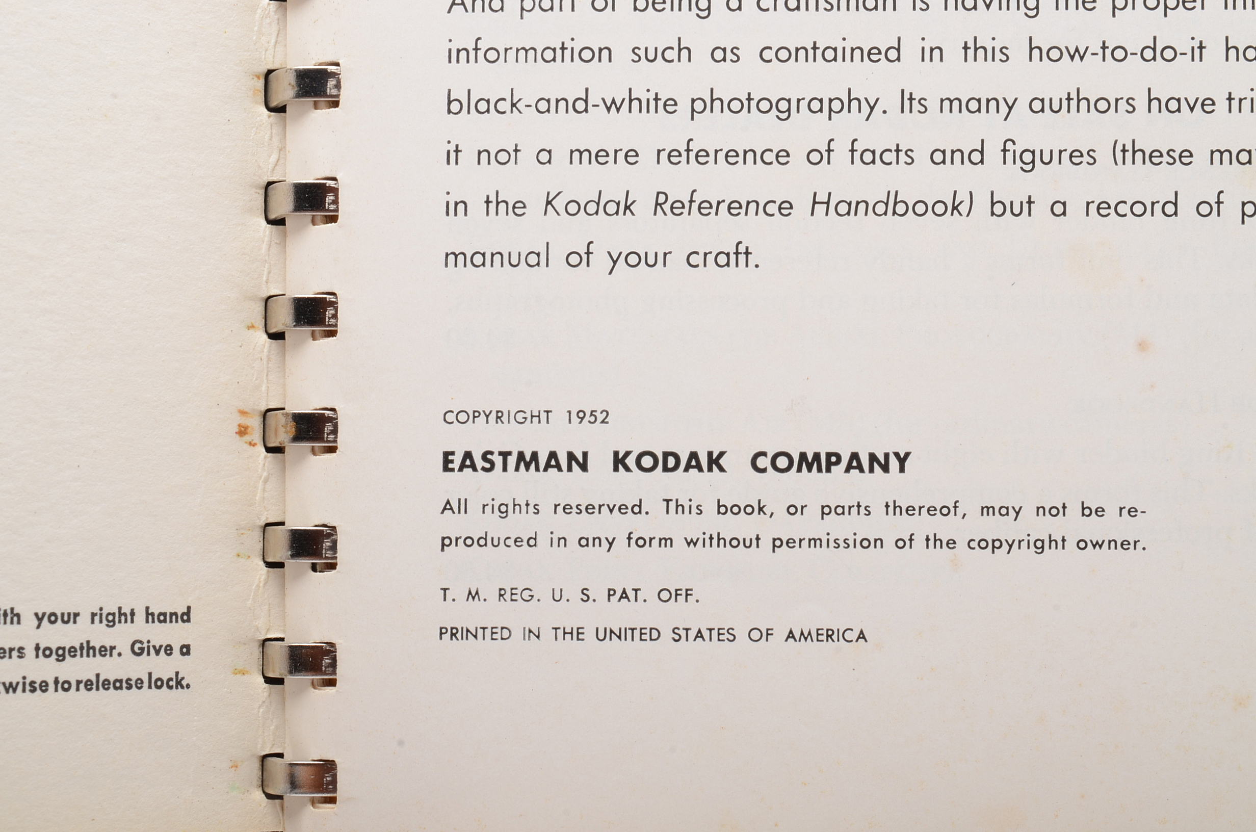 Vintage Kodak Photography Books