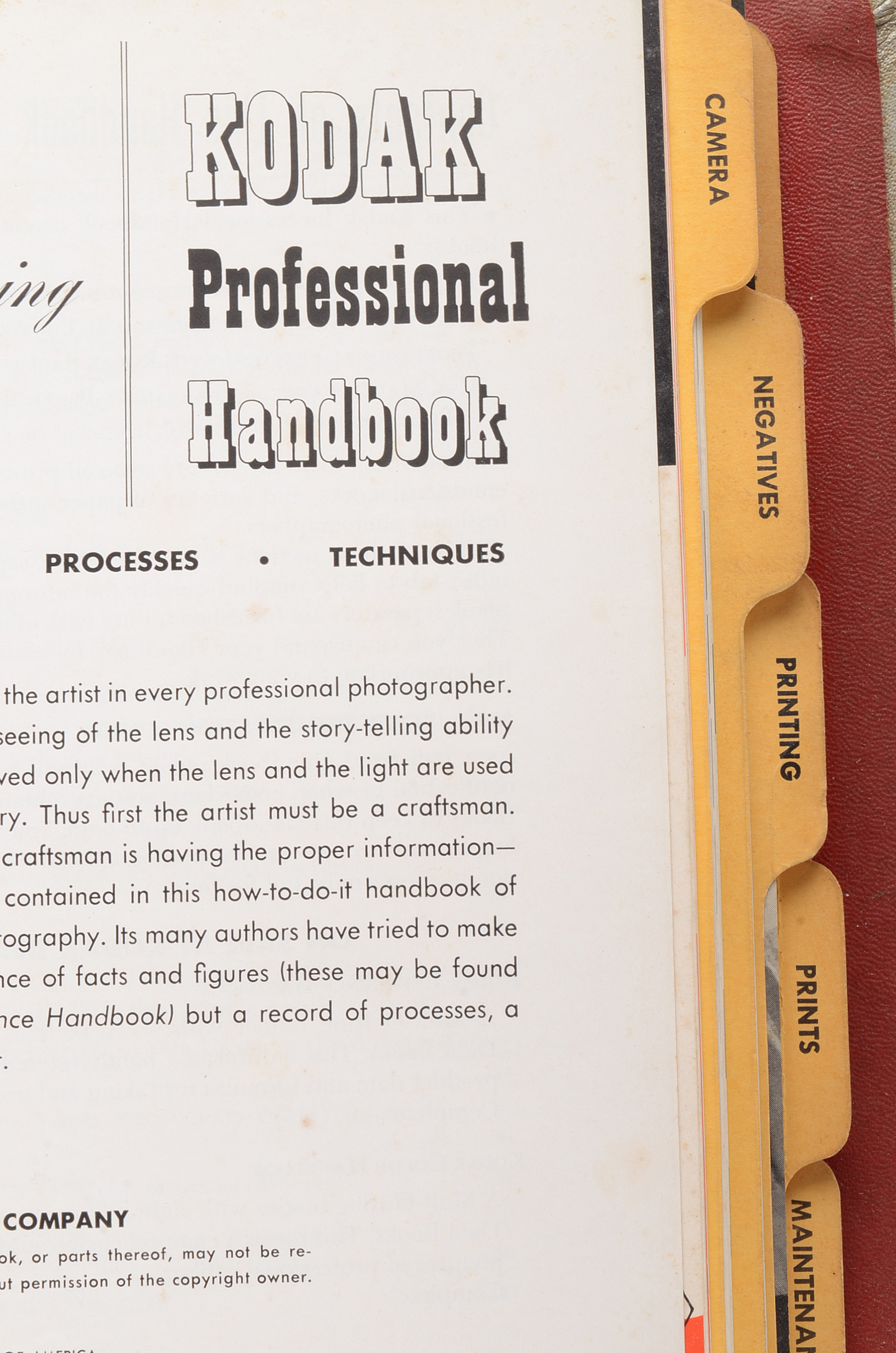 Vintage Kodak Photography Books