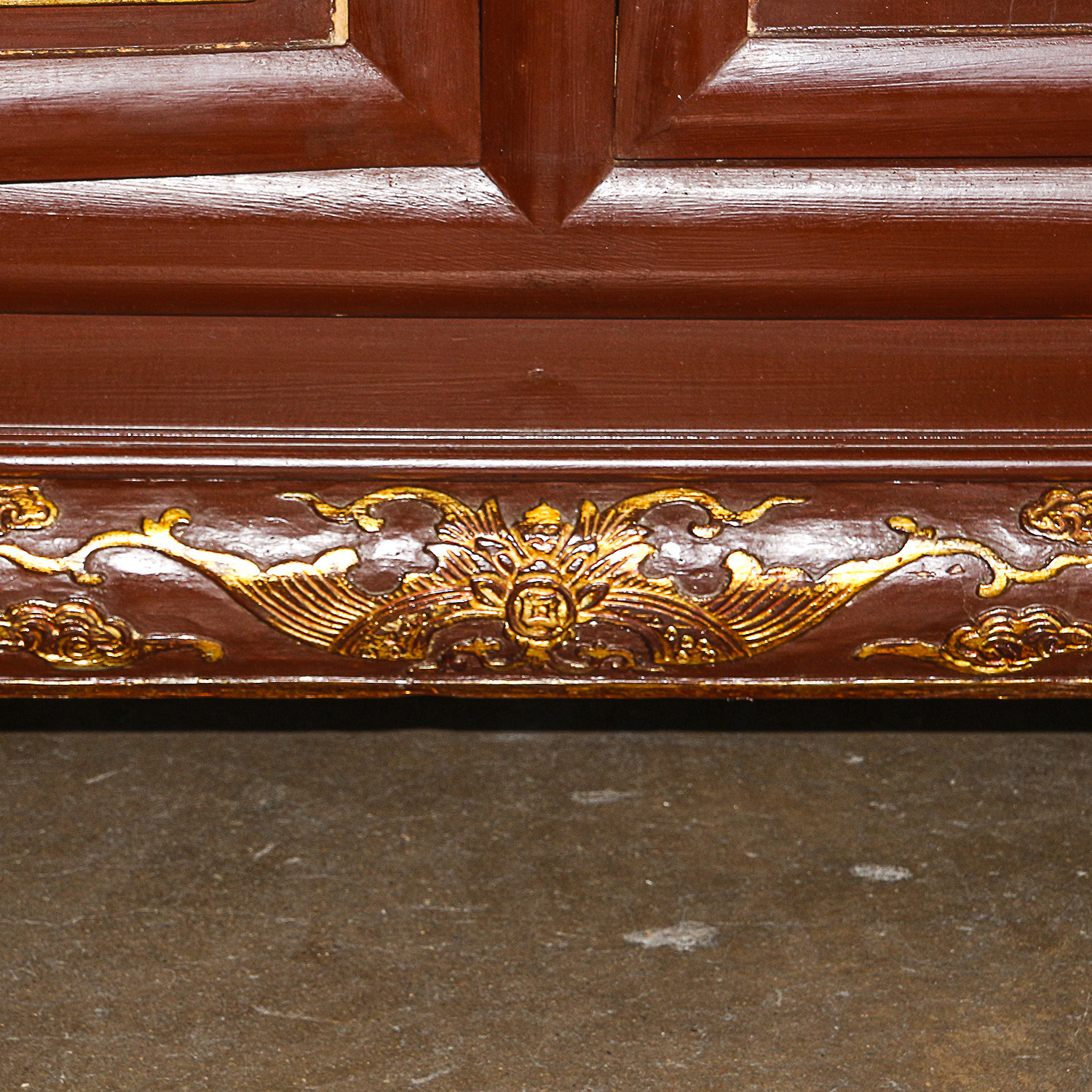 Chinese Chippendale Style Sideboard Cabinet