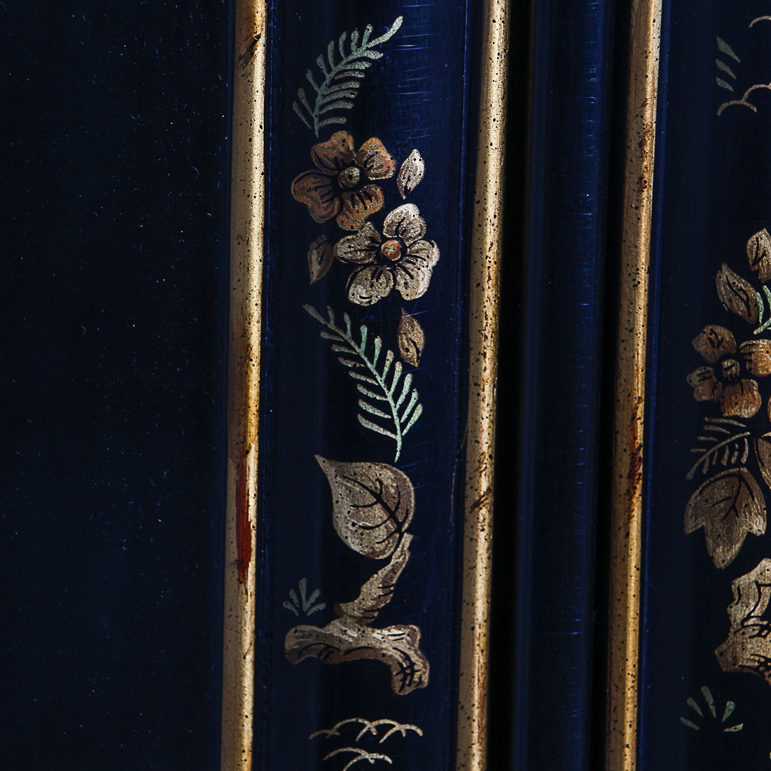 East Asian-Inspired Lighted China Cabinet