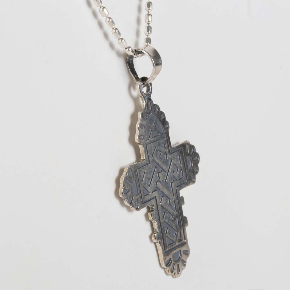 Sterling Silver Cross Pendant Necklace