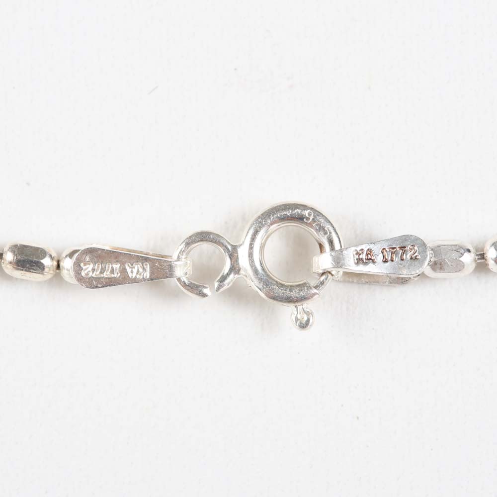 Sterling Silver Cross Pendant Necklace