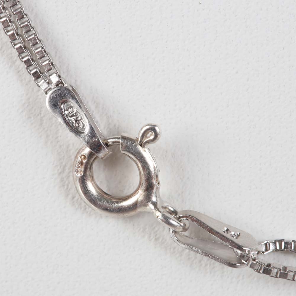 Sterling Silver Cross Pendant Necklace