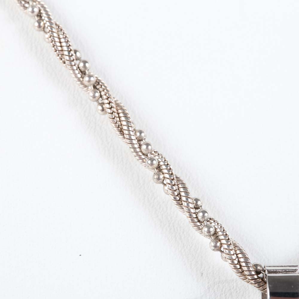 Sterling Silver Pendant Necklace