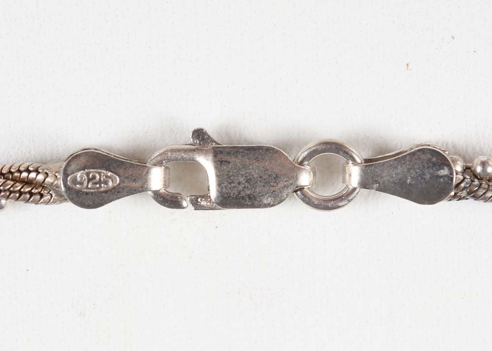 Sterling Silver Pendant Necklace