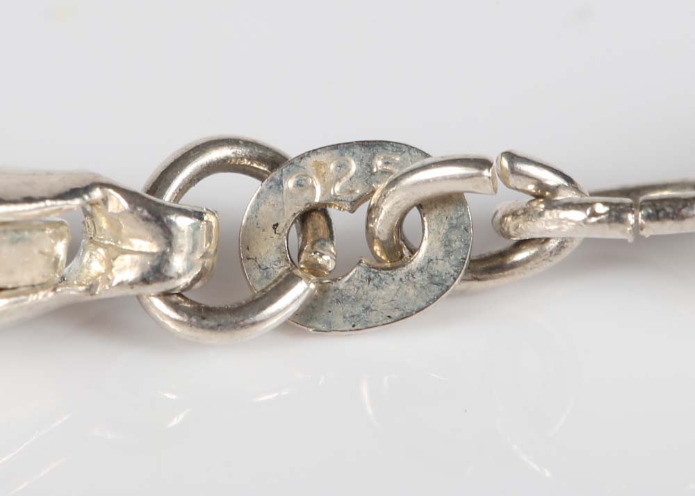 Sterling Silver Rope Chain Necklace