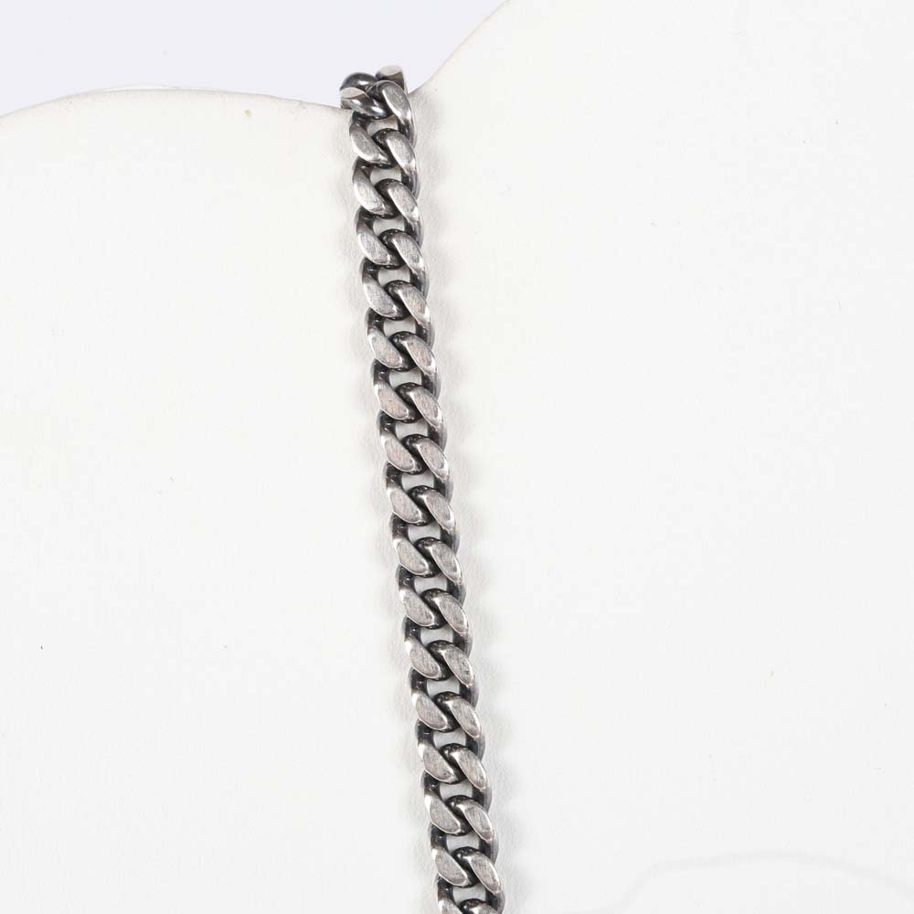 Sterling Silver Diamond Accented Necklace