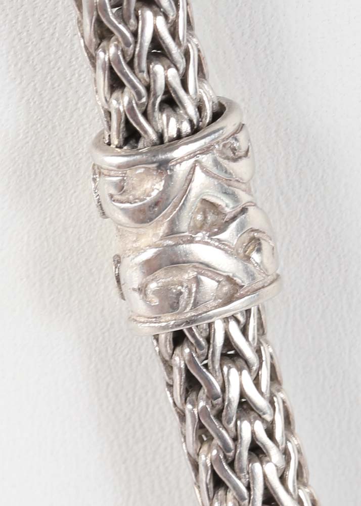 Sterling Silver and 18K Yellow Gold Necklace