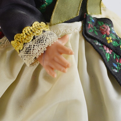 Vintage 9" Celluloid Danish Doll