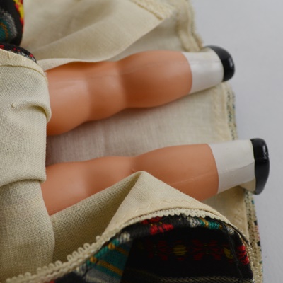 Vintage 9" Celluloid Danish Doll