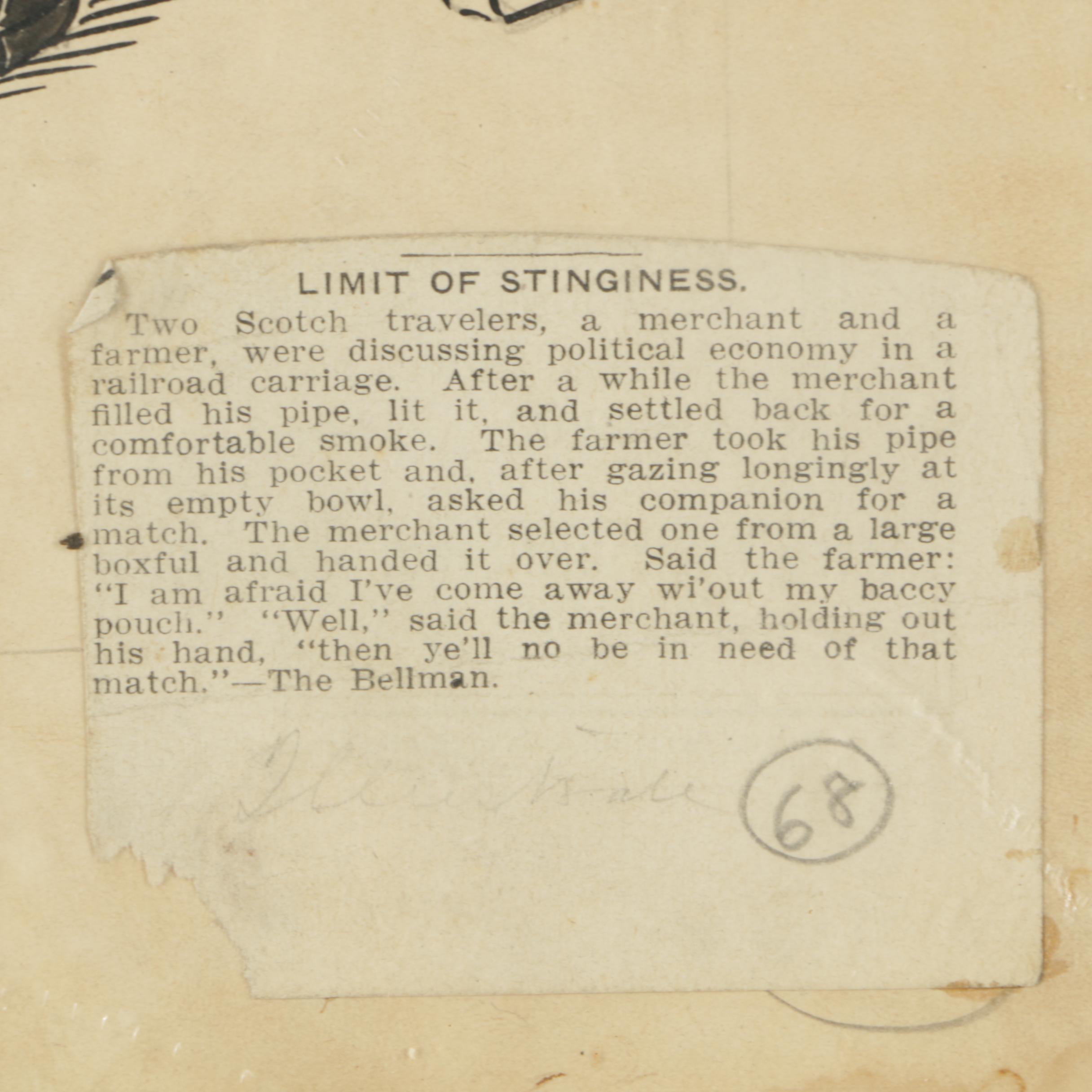 Assorted Lot of Vintage Illustrations and Prints and Leather Portfolio