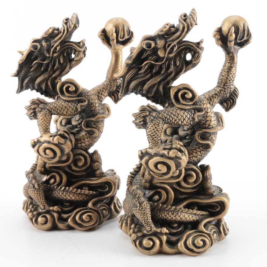 Chinese Dragon Figurines