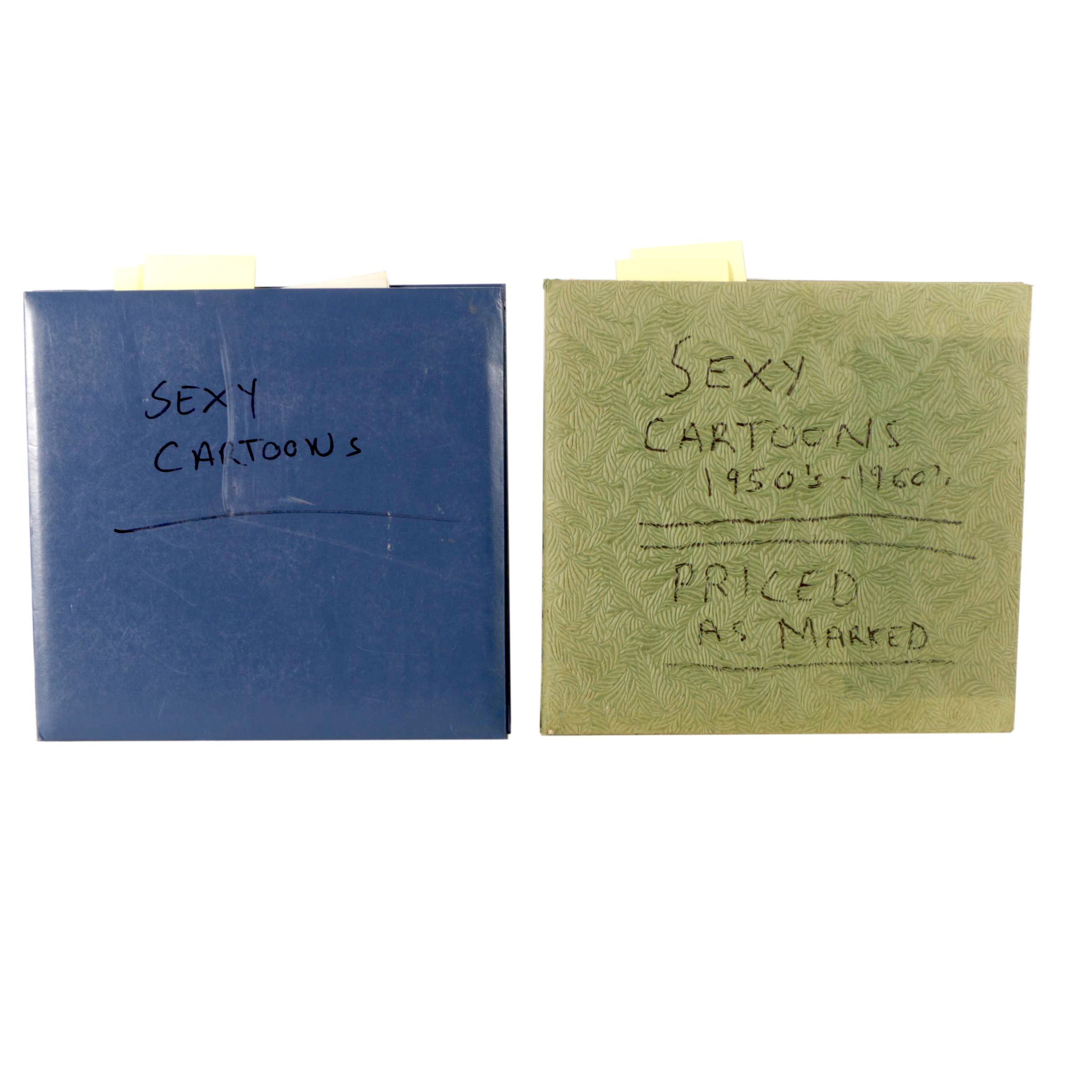 Mid-Century Adult Ink Illustrations Featuring Hal Sherman and Bill Riley