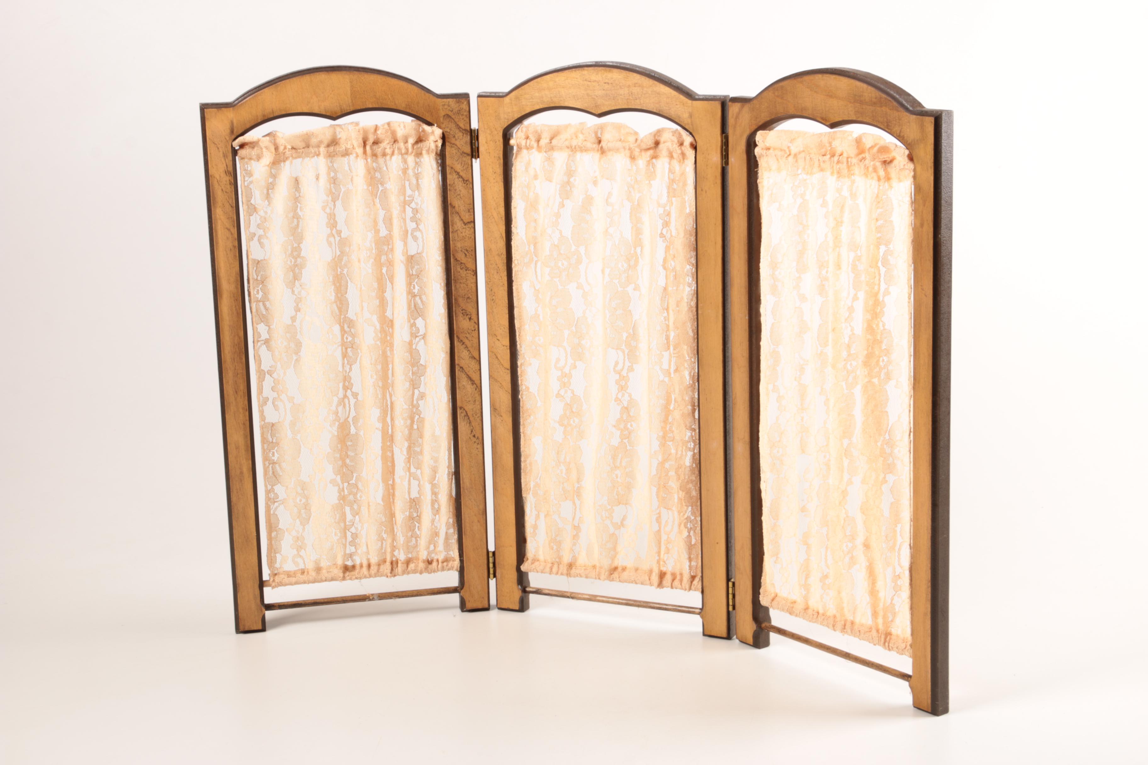 Hand Made Wooden Doll Furniture Including Paul Dunning