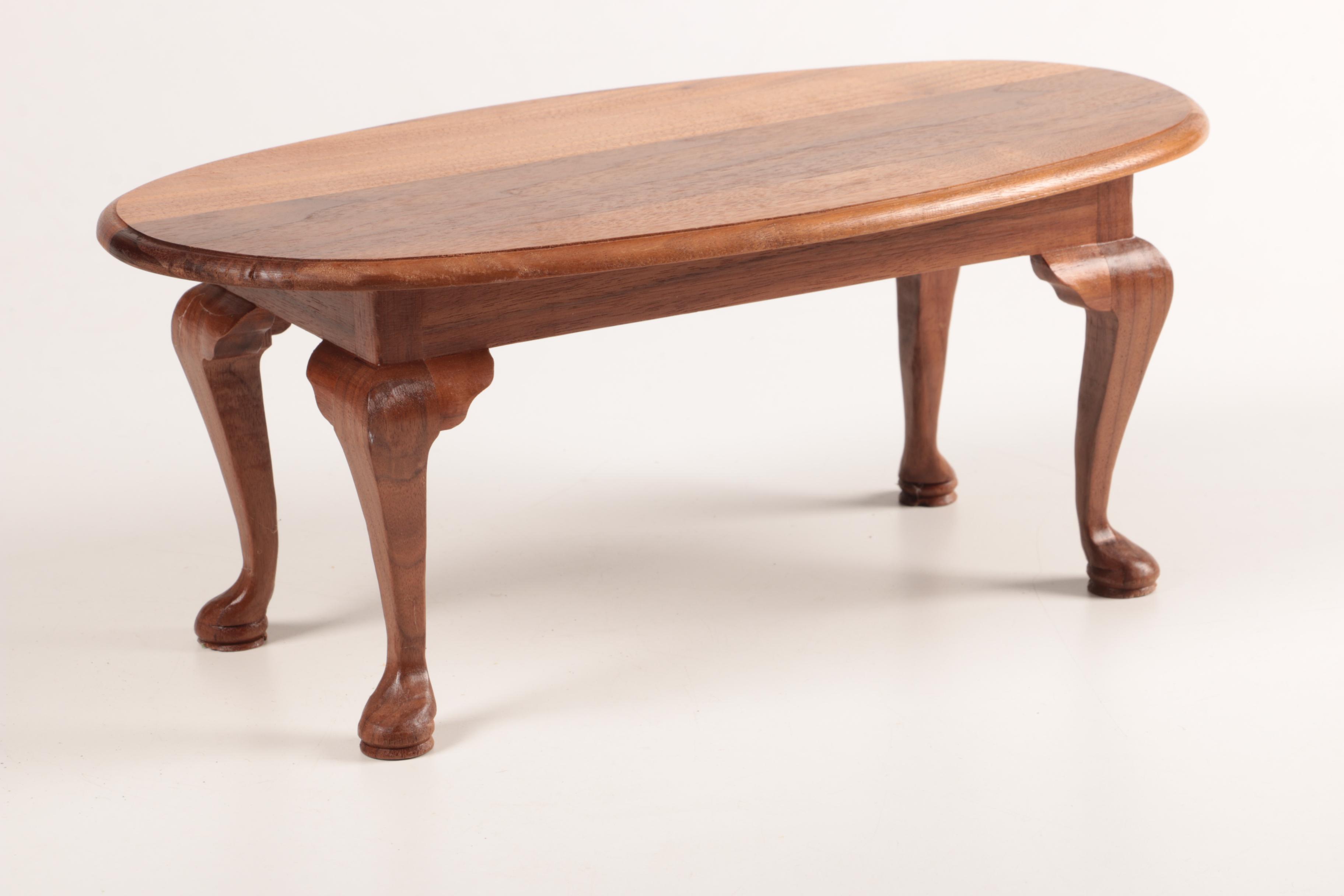 Hand Made Wooden Doll Furniture Including Paul Dunning