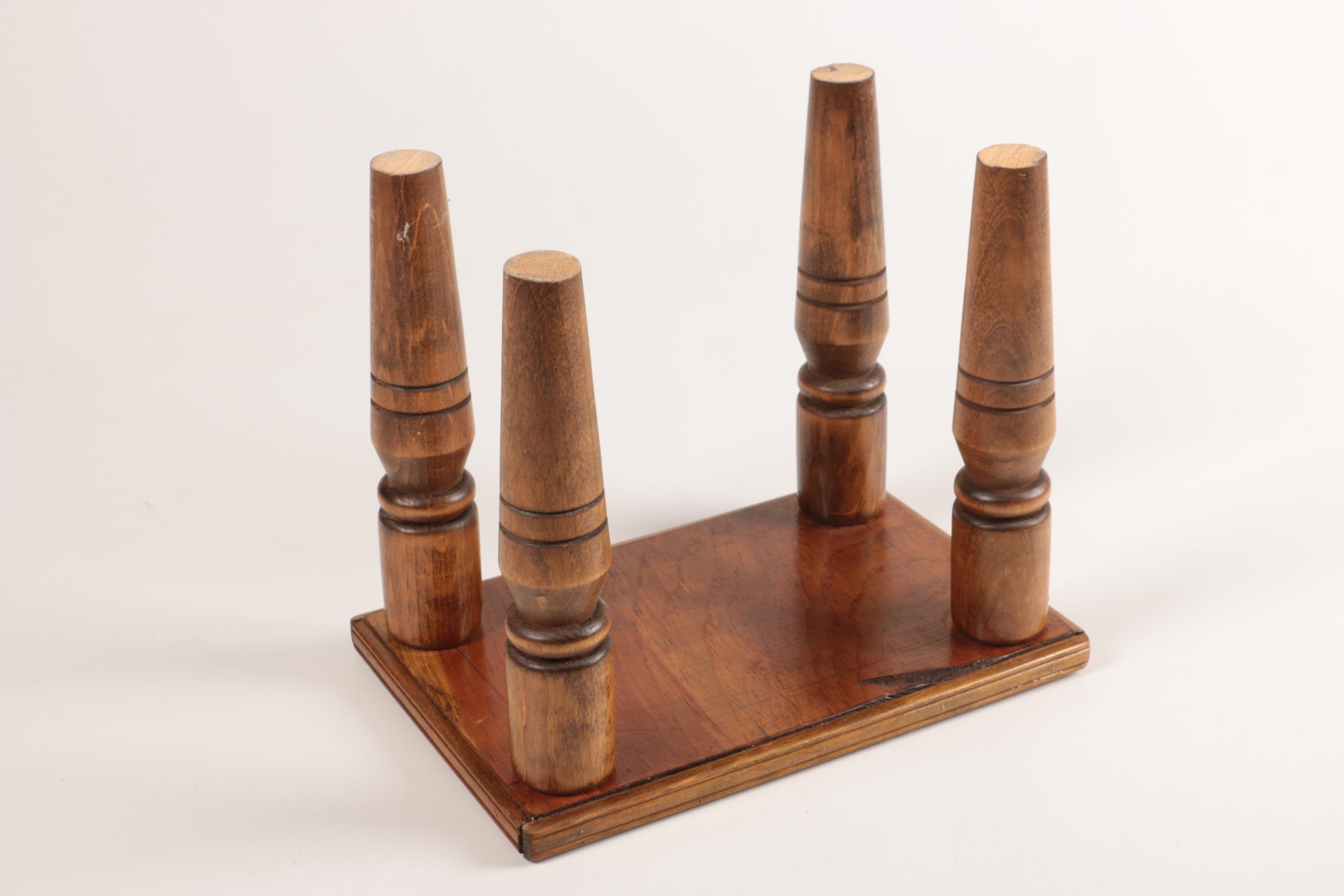 Hand Made Wooden Doll Furniture Including Paul Dunning