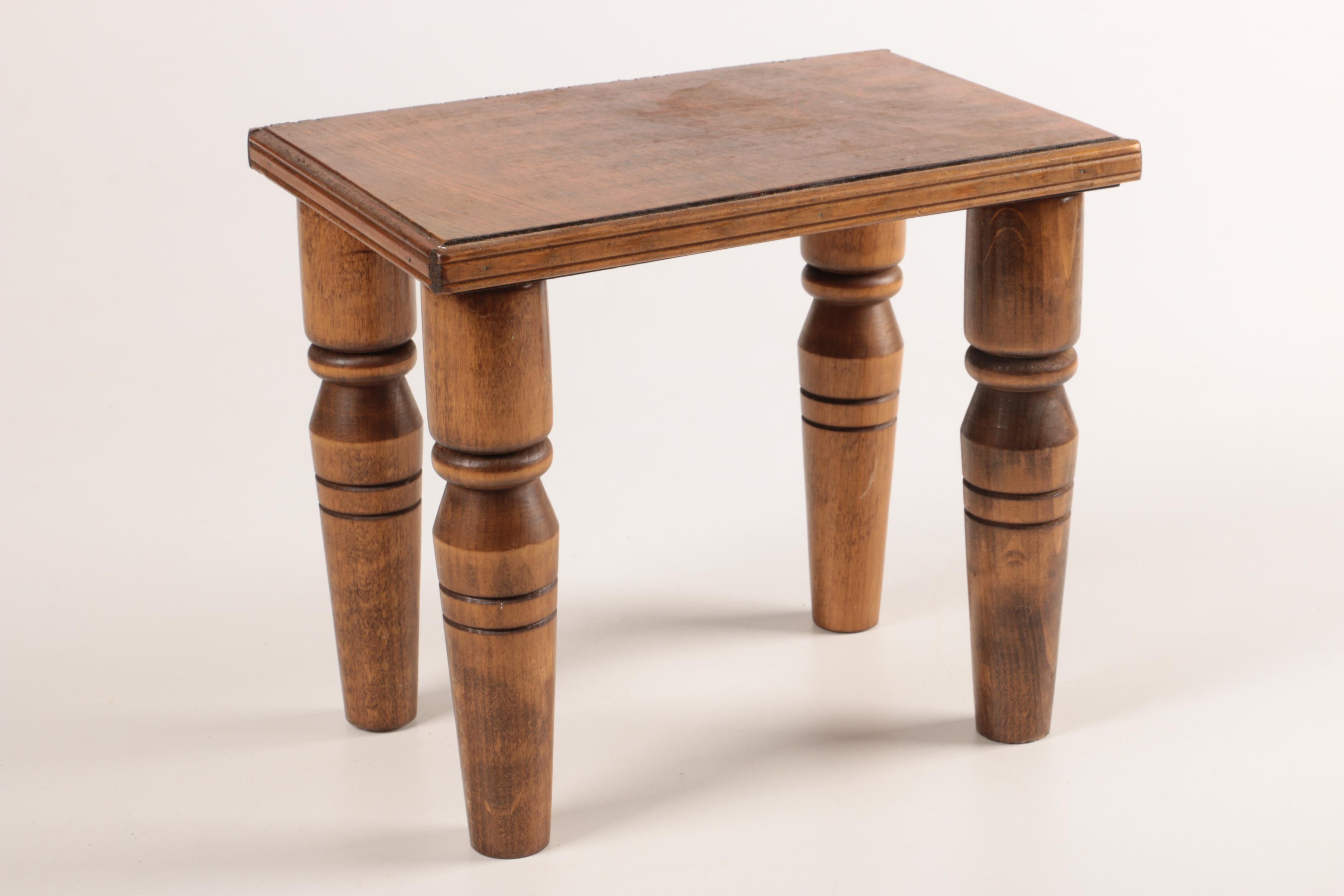 Hand Made Wooden Doll Furniture Including Paul Dunning