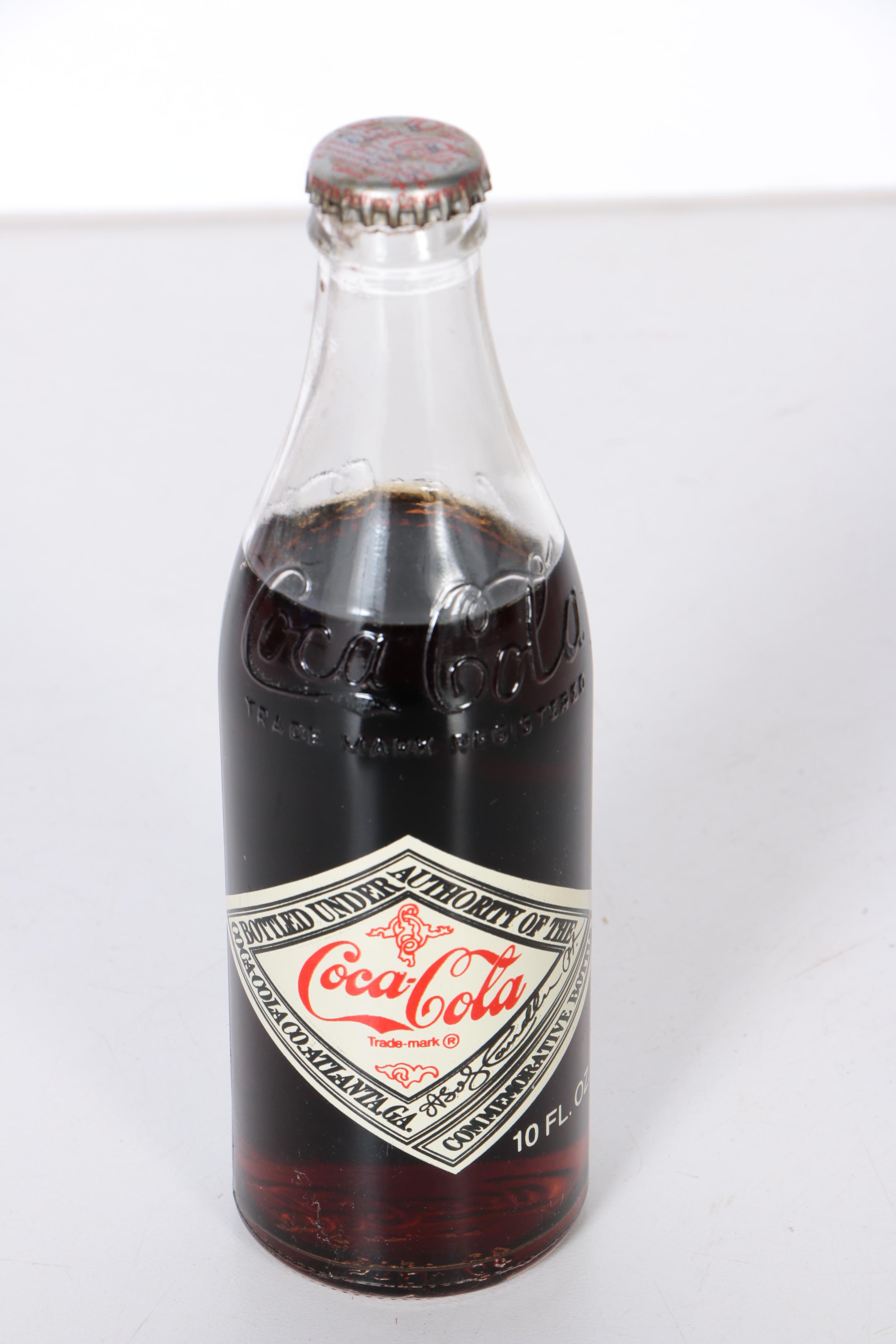 Commemorative Coca-Cola Anniversary Bottle Collection
