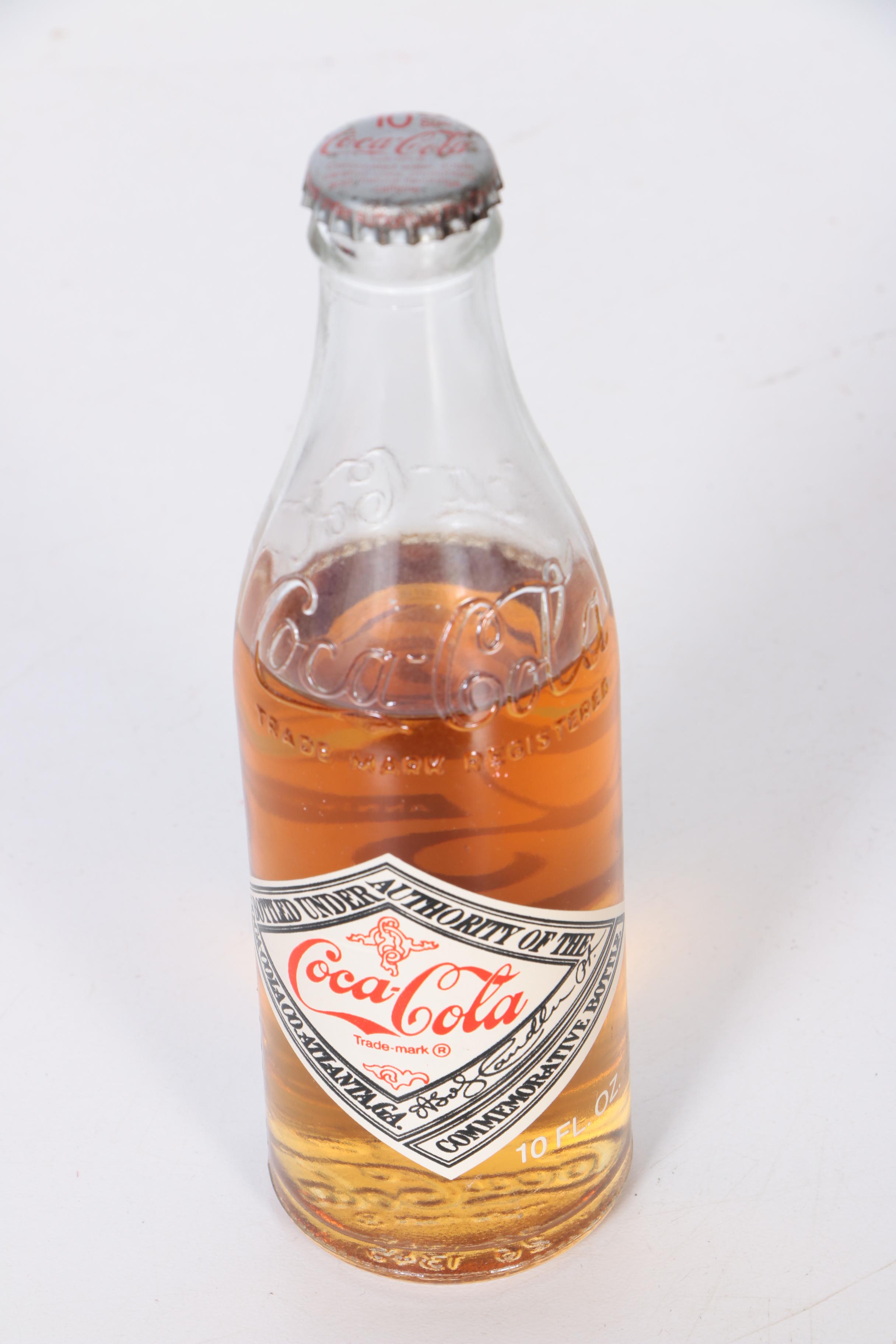 Commemorative Coca-Cola Anniversary Bottle Collection