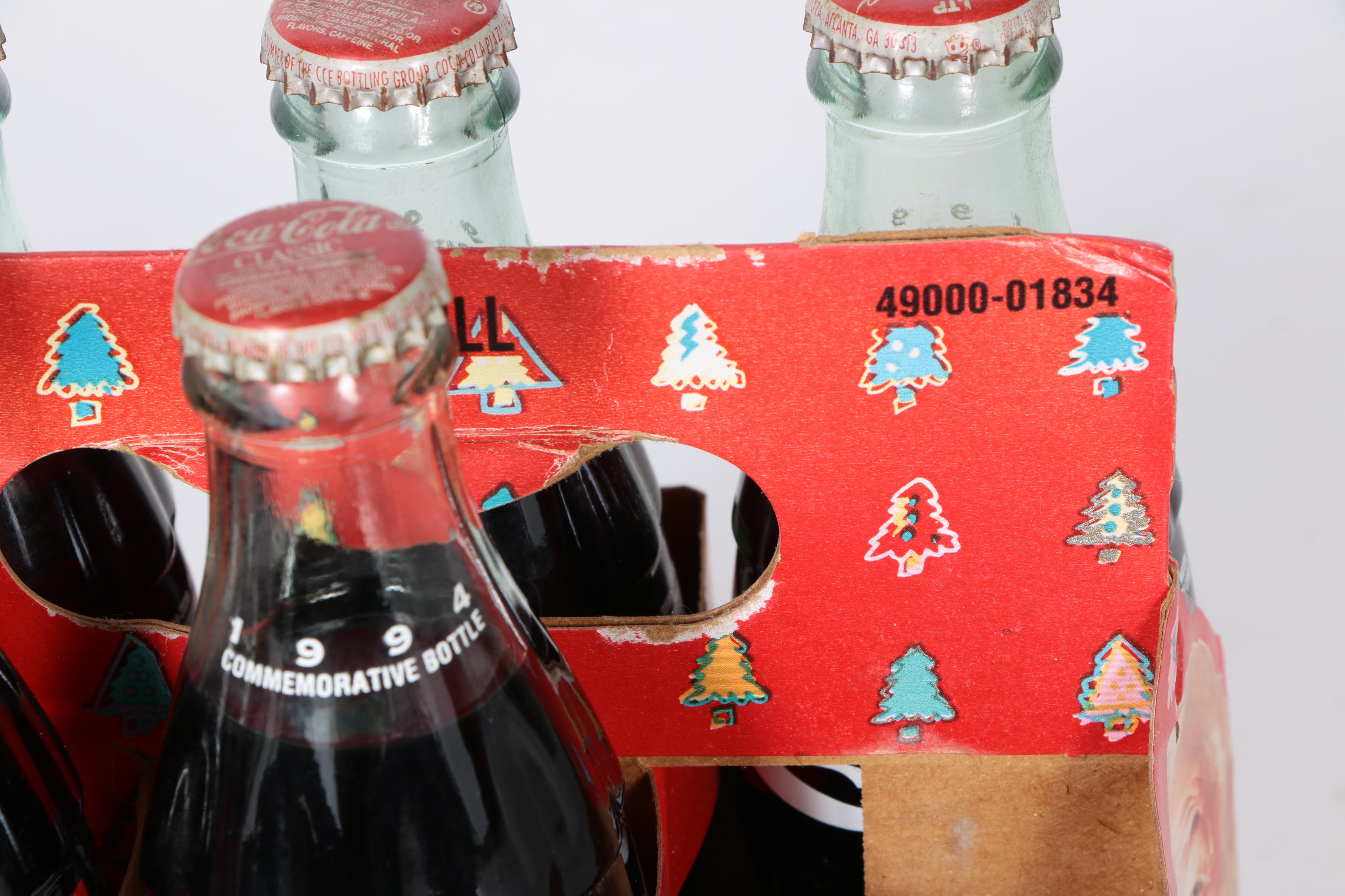 Commemorative Coca-Cola Anniversary Bottle Collection