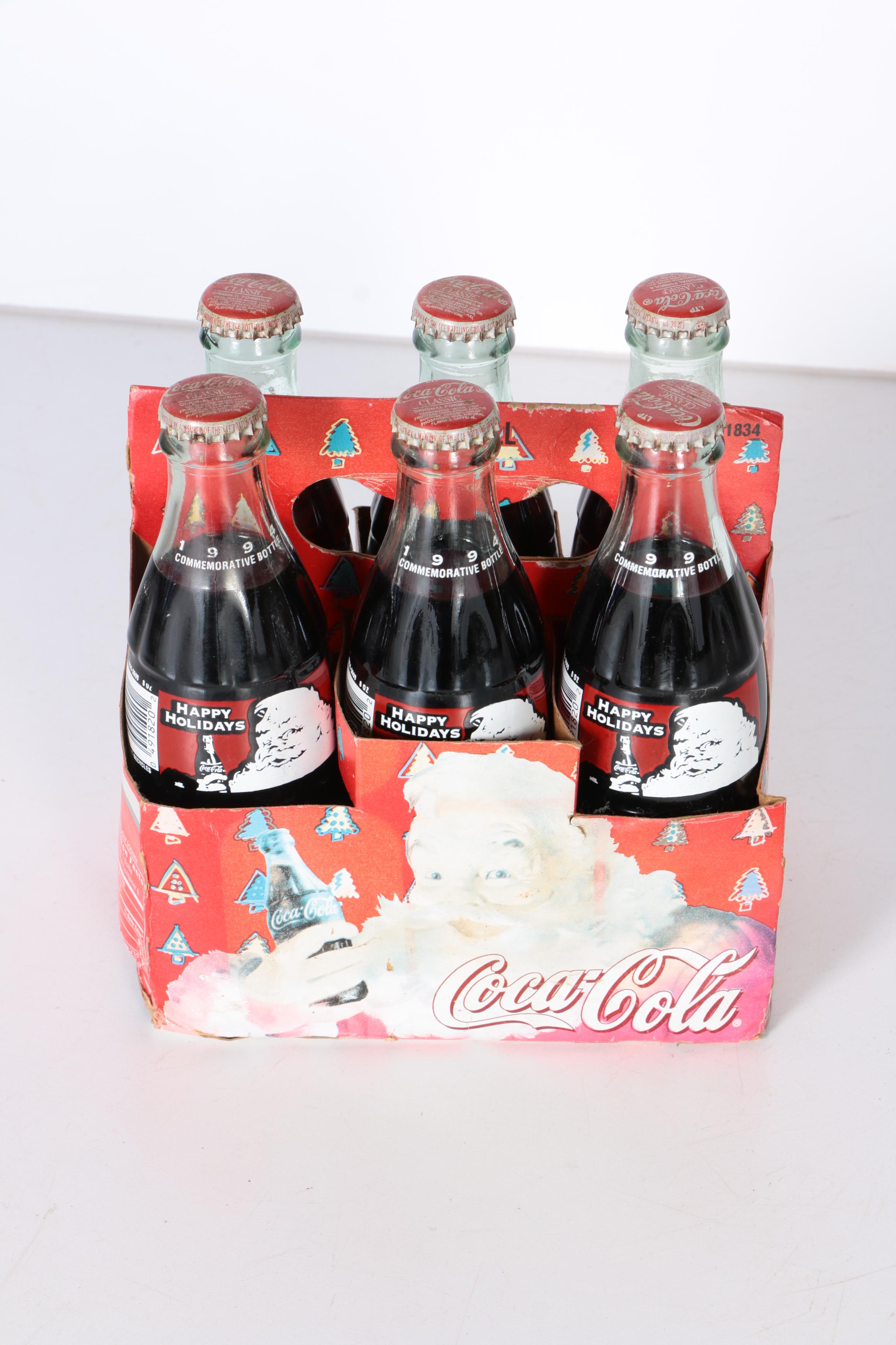 Commemorative Coca-Cola Anniversary Bottle Collection