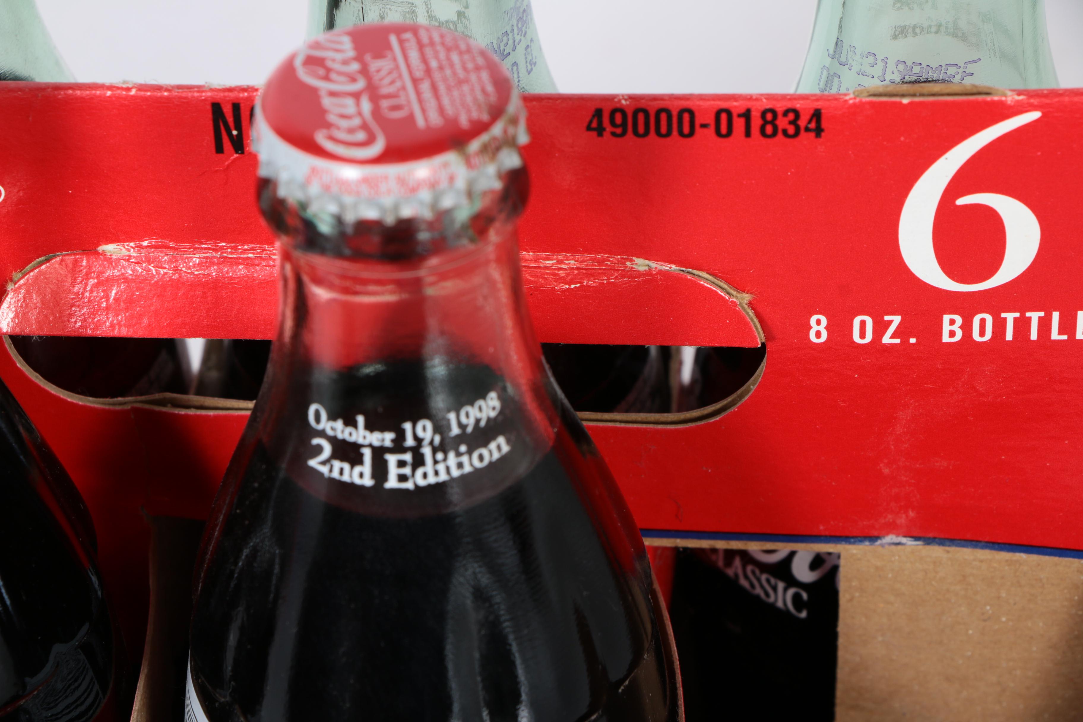 Commemorative Coca-Cola Anniversary Bottle Collection