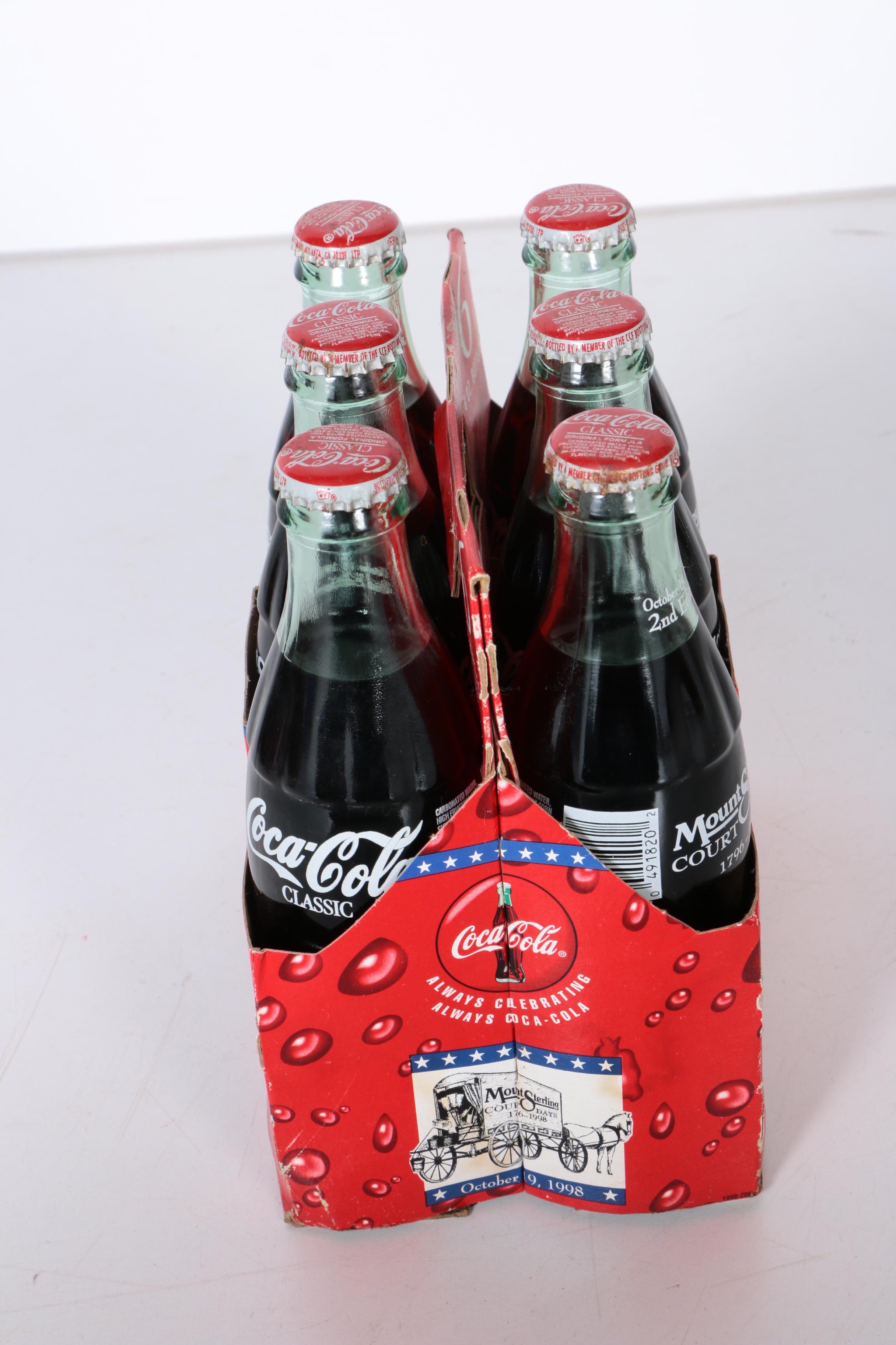 Commemorative Coca-Cola Anniversary Bottle Collection