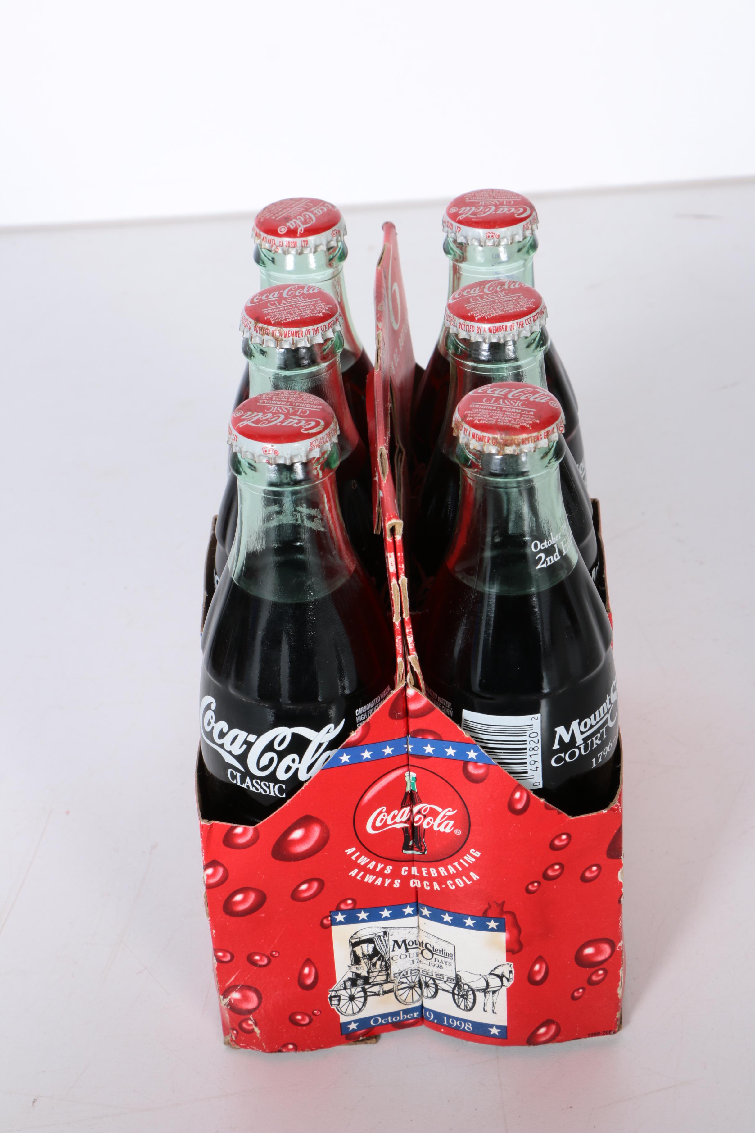 Commemorative Coca-Cola Anniversary Bottle Collection