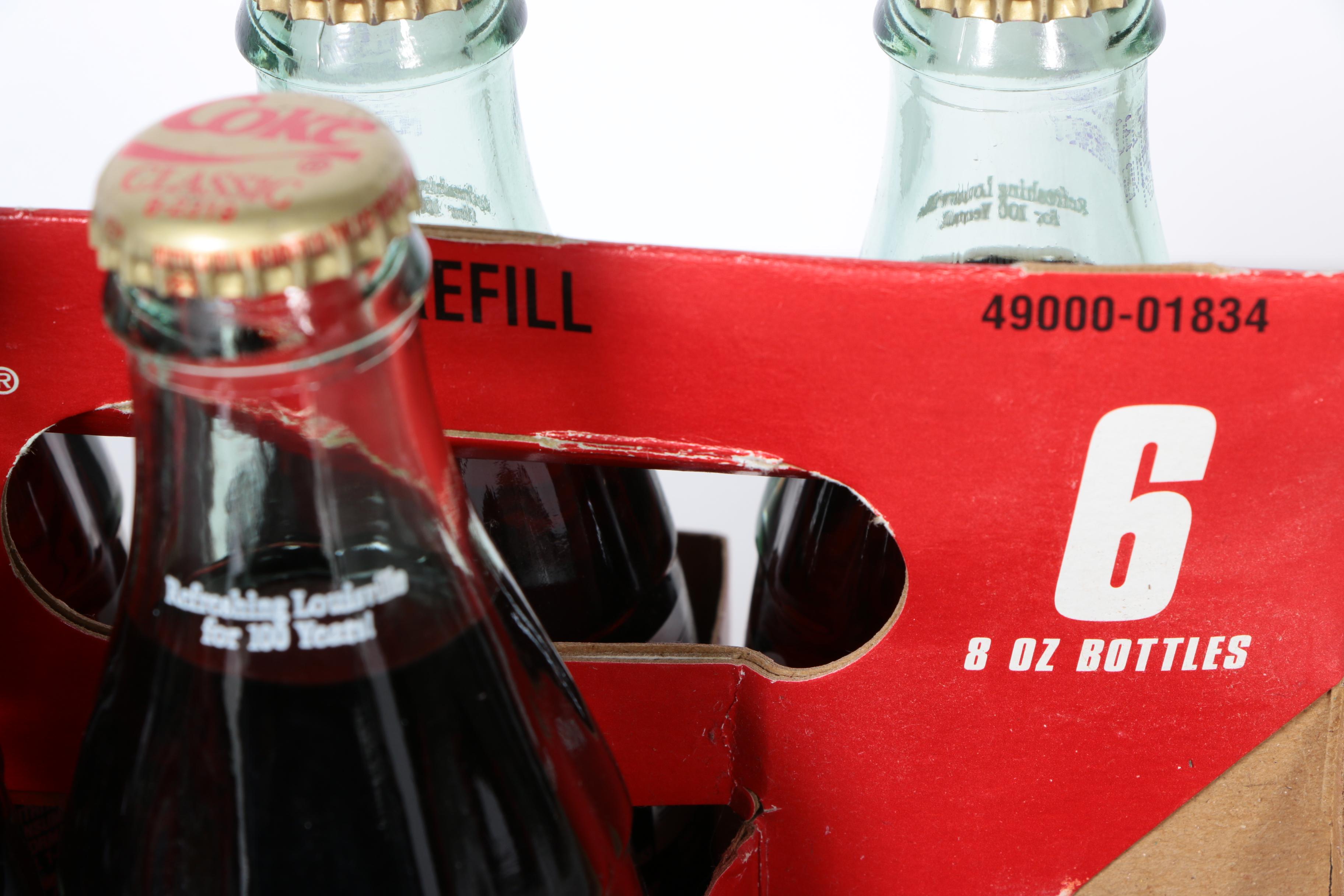 Commemorative Coca-Cola Anniversary Bottle Collection
