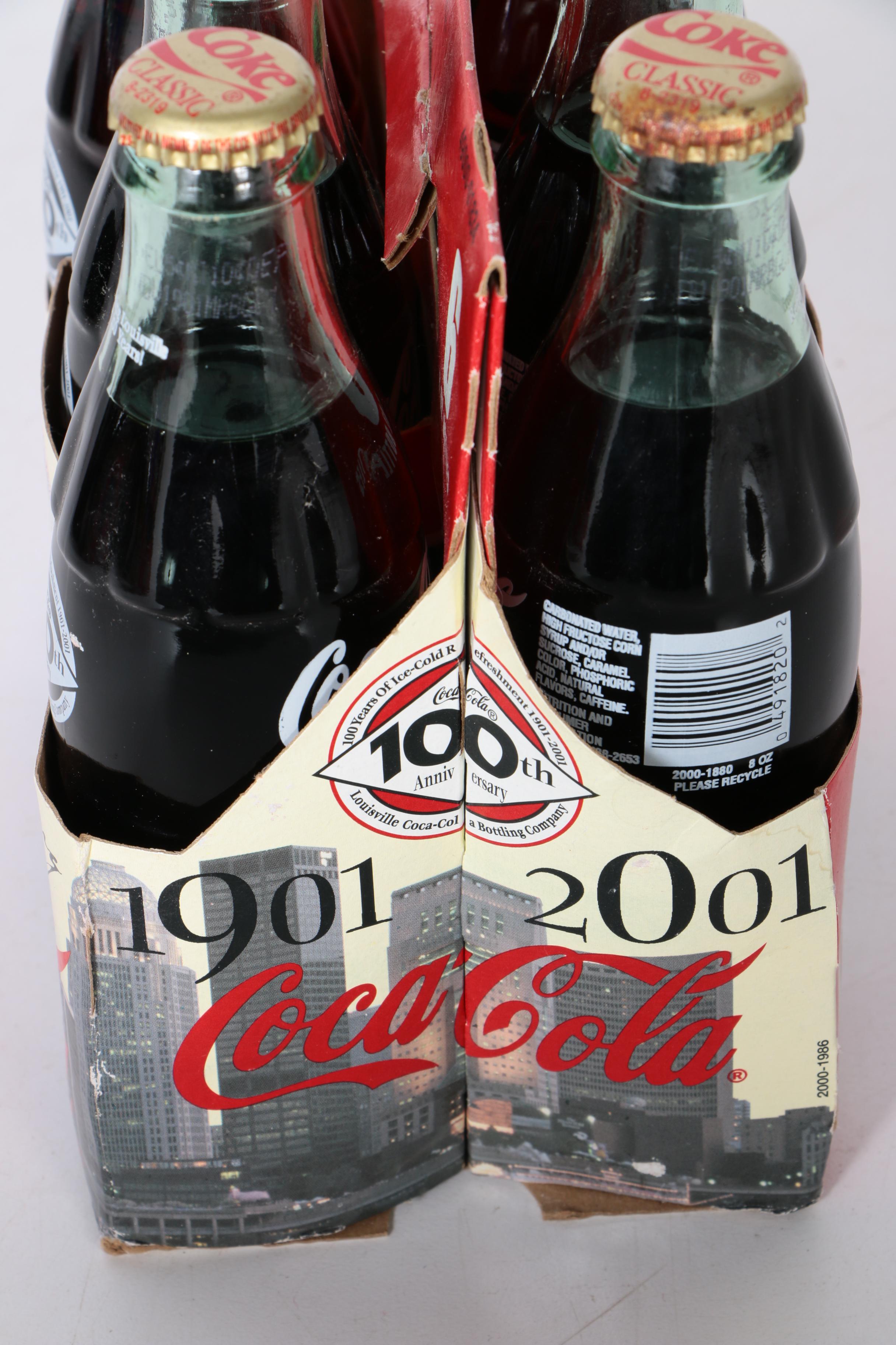 Commemorative Coca-Cola Anniversary Bottle Collection