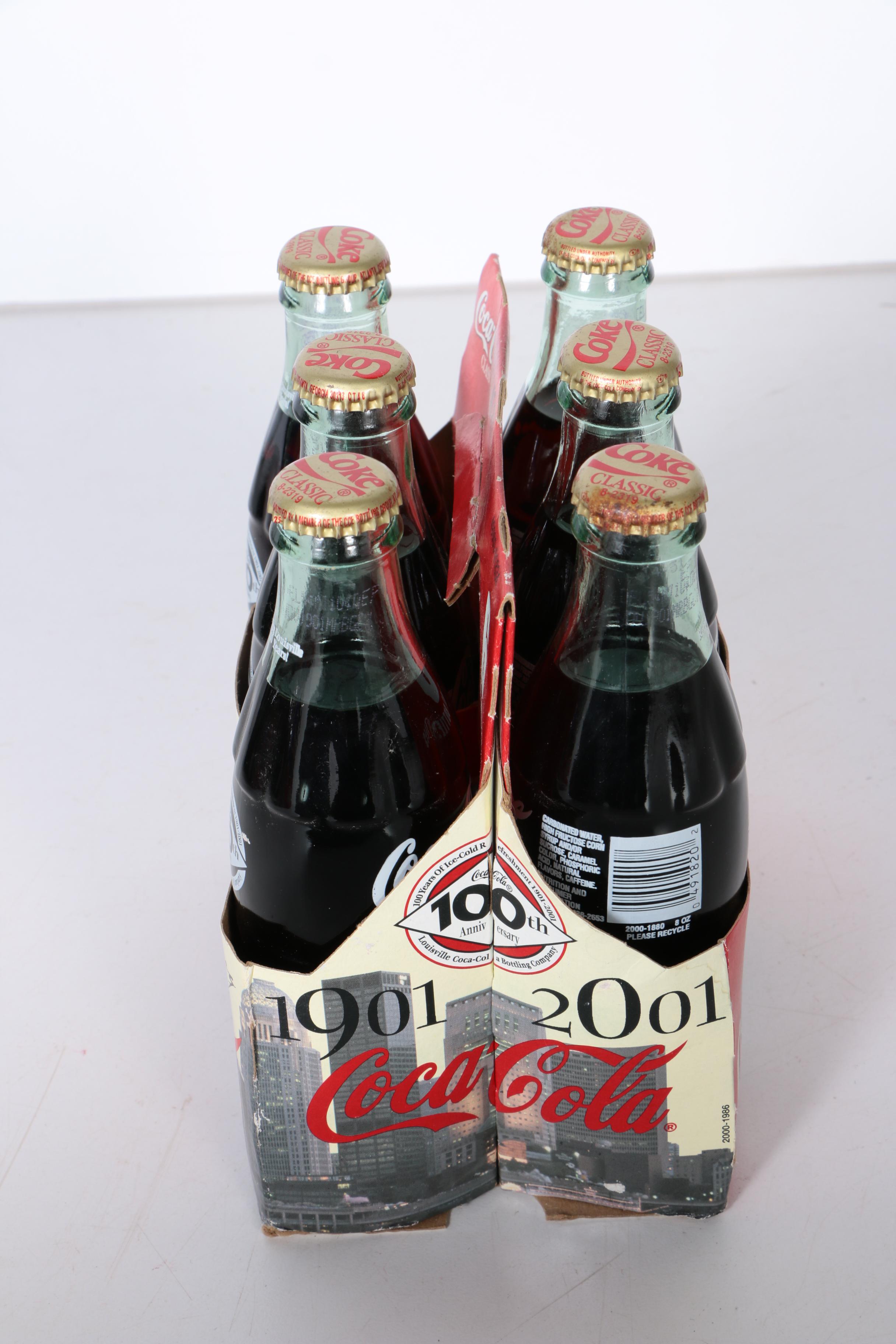Commemorative Coca-Cola Anniversary Bottle Collection