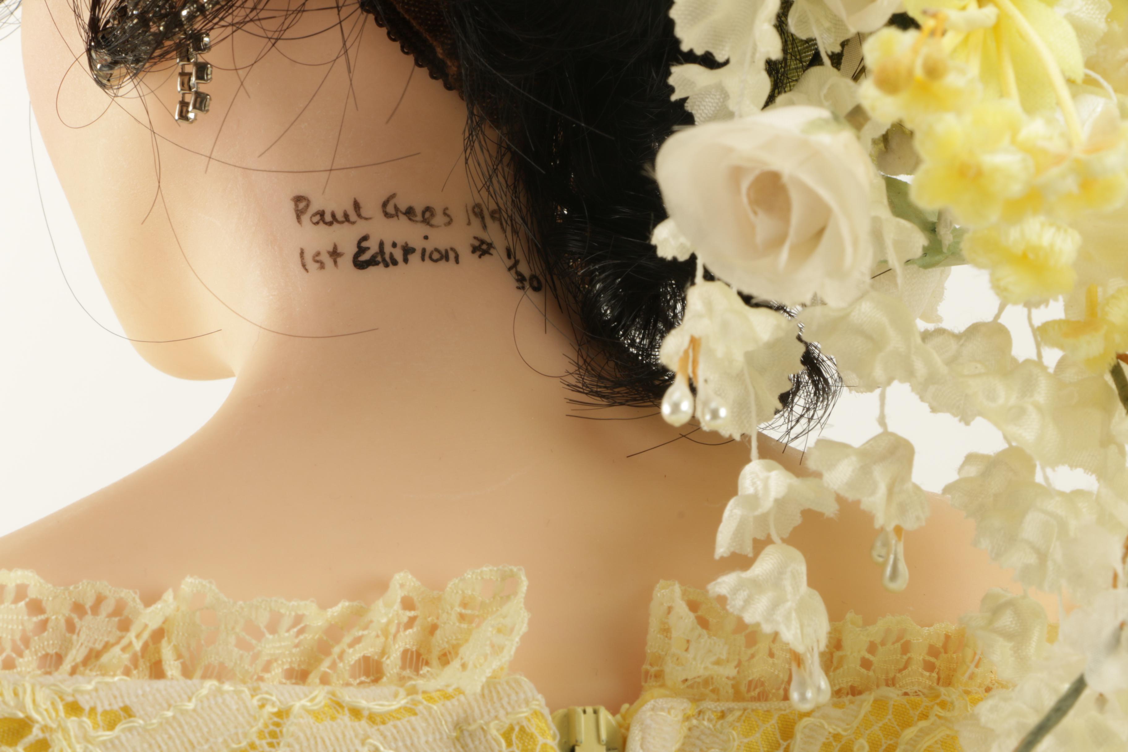 Vintage Paul Gees "Elizabeth Taylor" Bride Doll