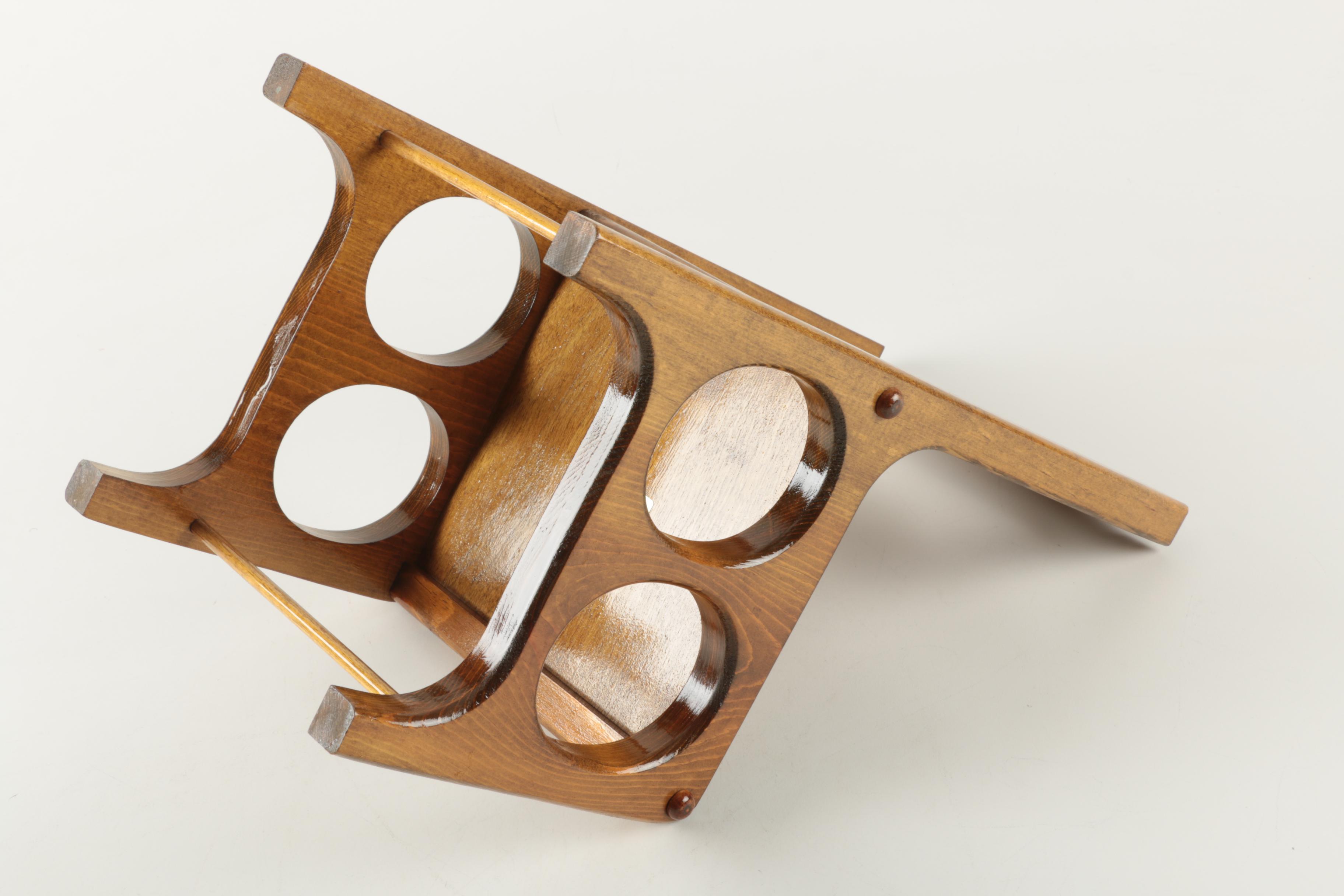 Hand Made Wooden Doll Furniture Including Paul Dunning