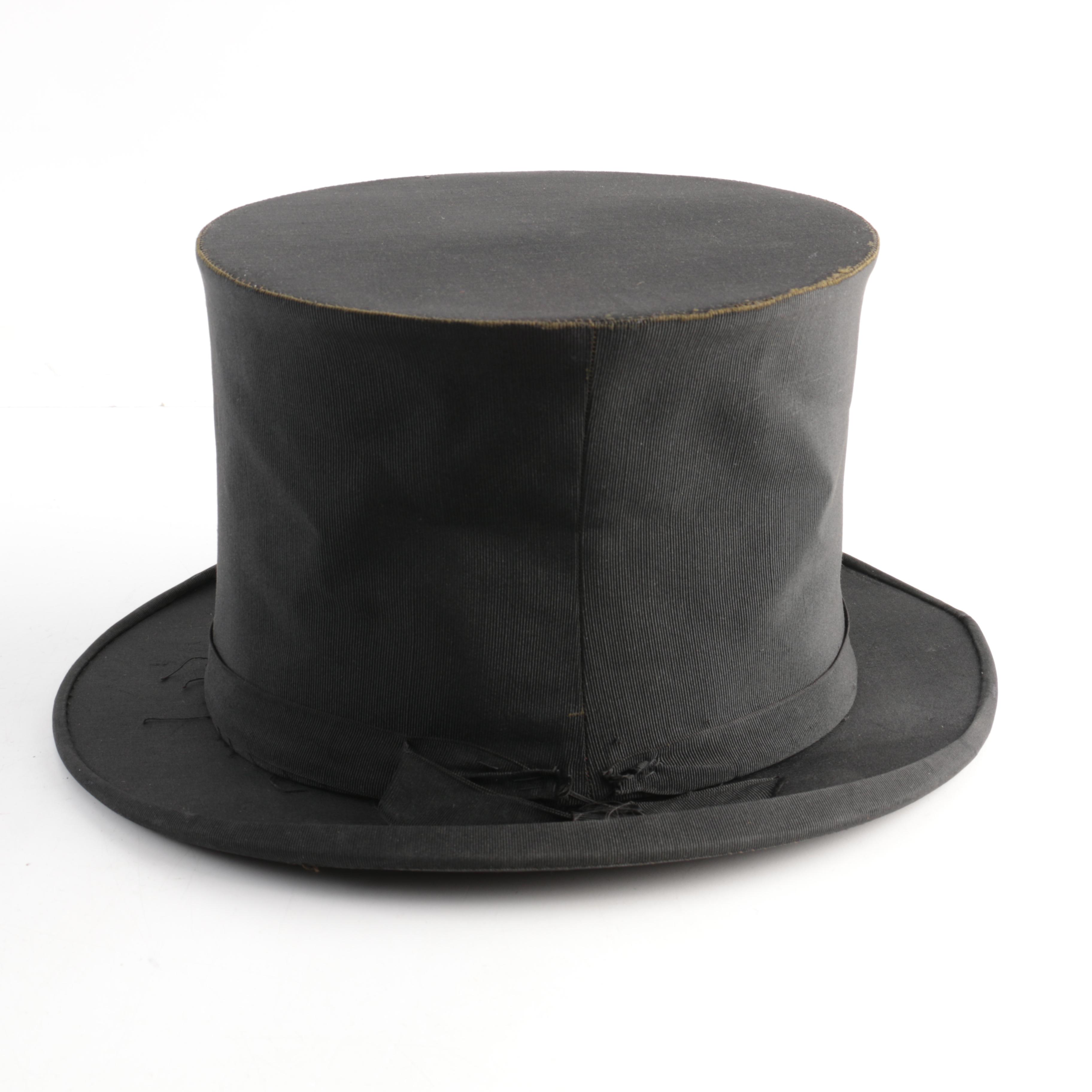 Vintage Dobbs of Fifth Avenue Top Hat