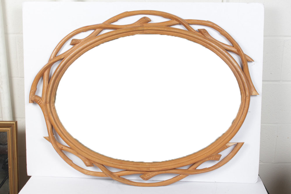 Two Vintage Wall Mirrors