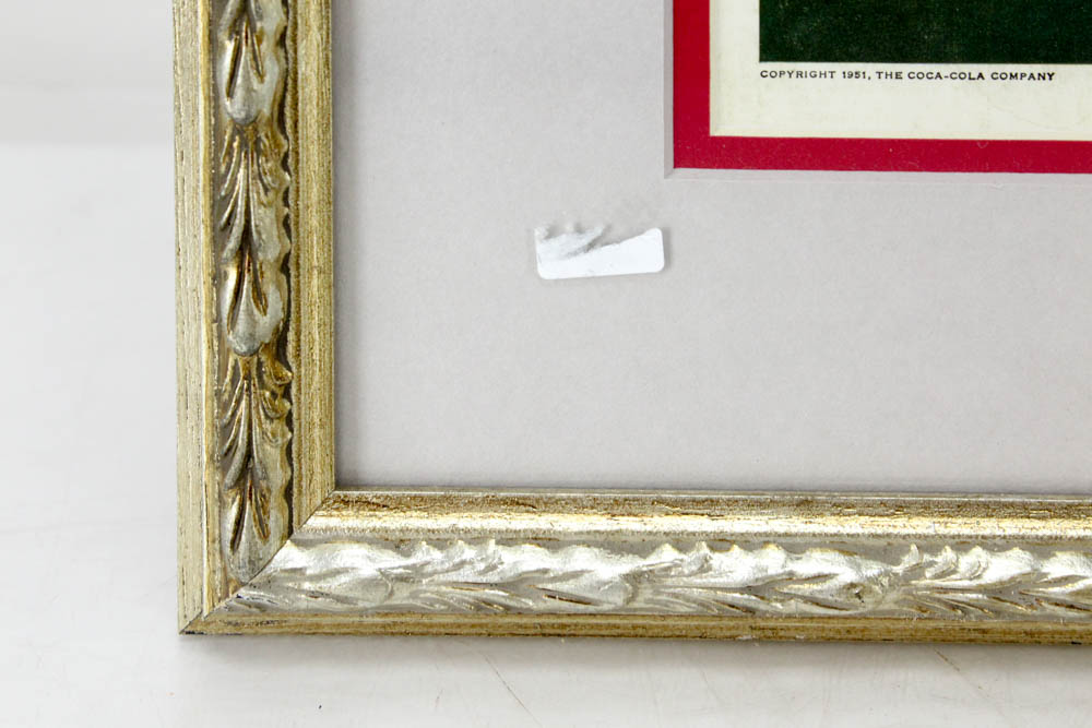 1951 Coca-Cola Offset Lithograph Advertisement "You Taste Its Quality"