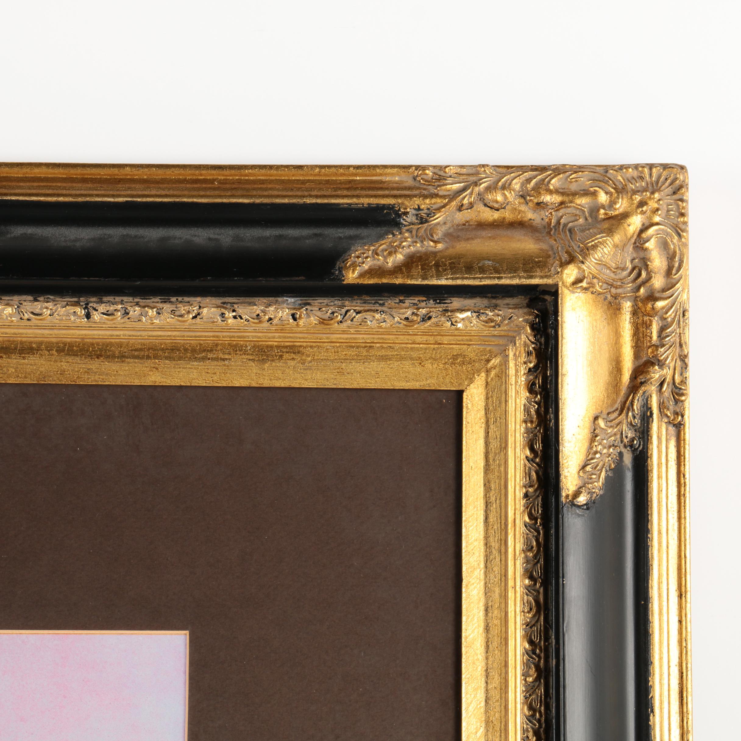 Offset Lithograph Print After Advertisement for "L'Instant Taittinger"