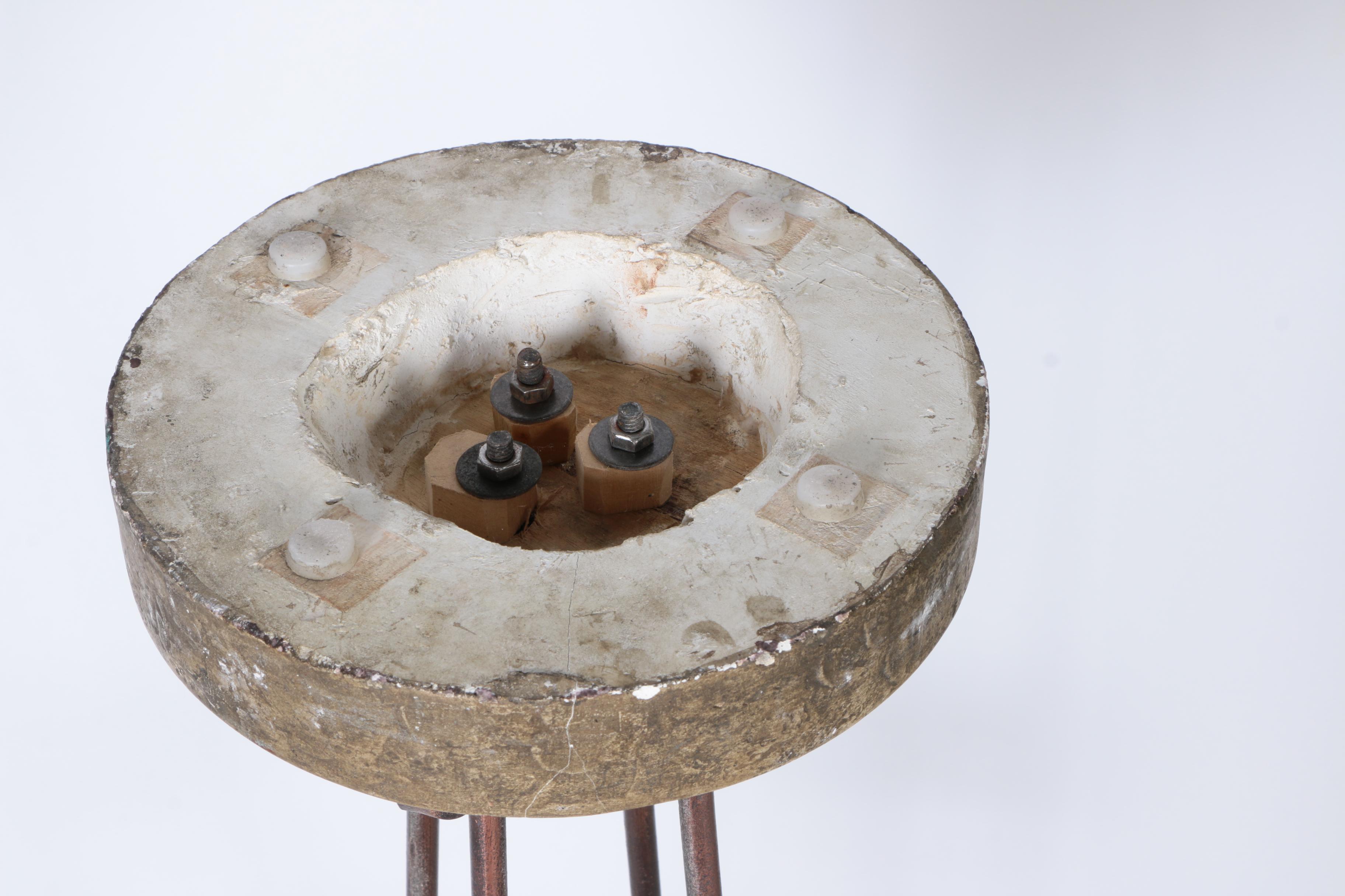 Two Disparate Metal Plant Stands