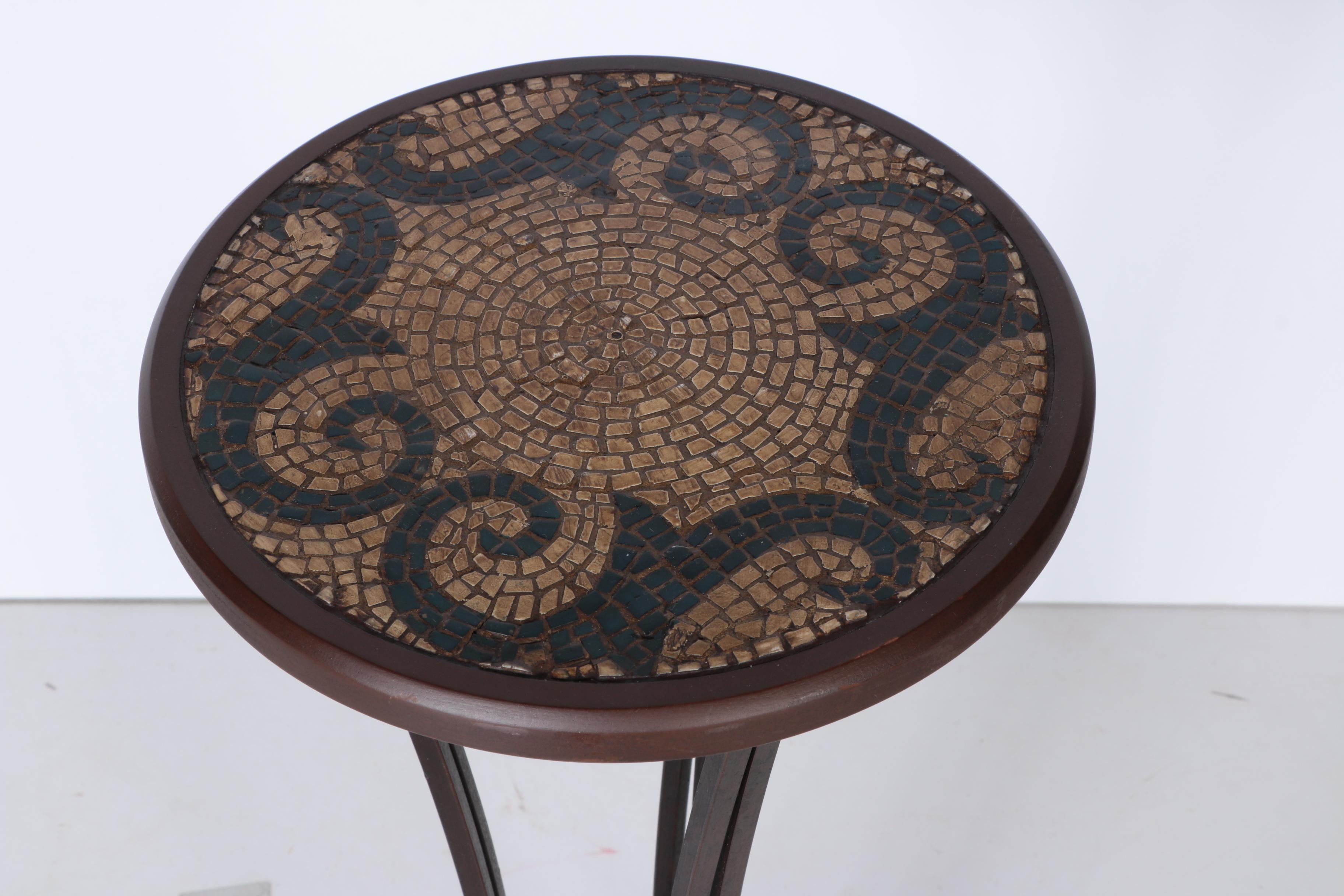 Two Disparate Metal Plant Stands