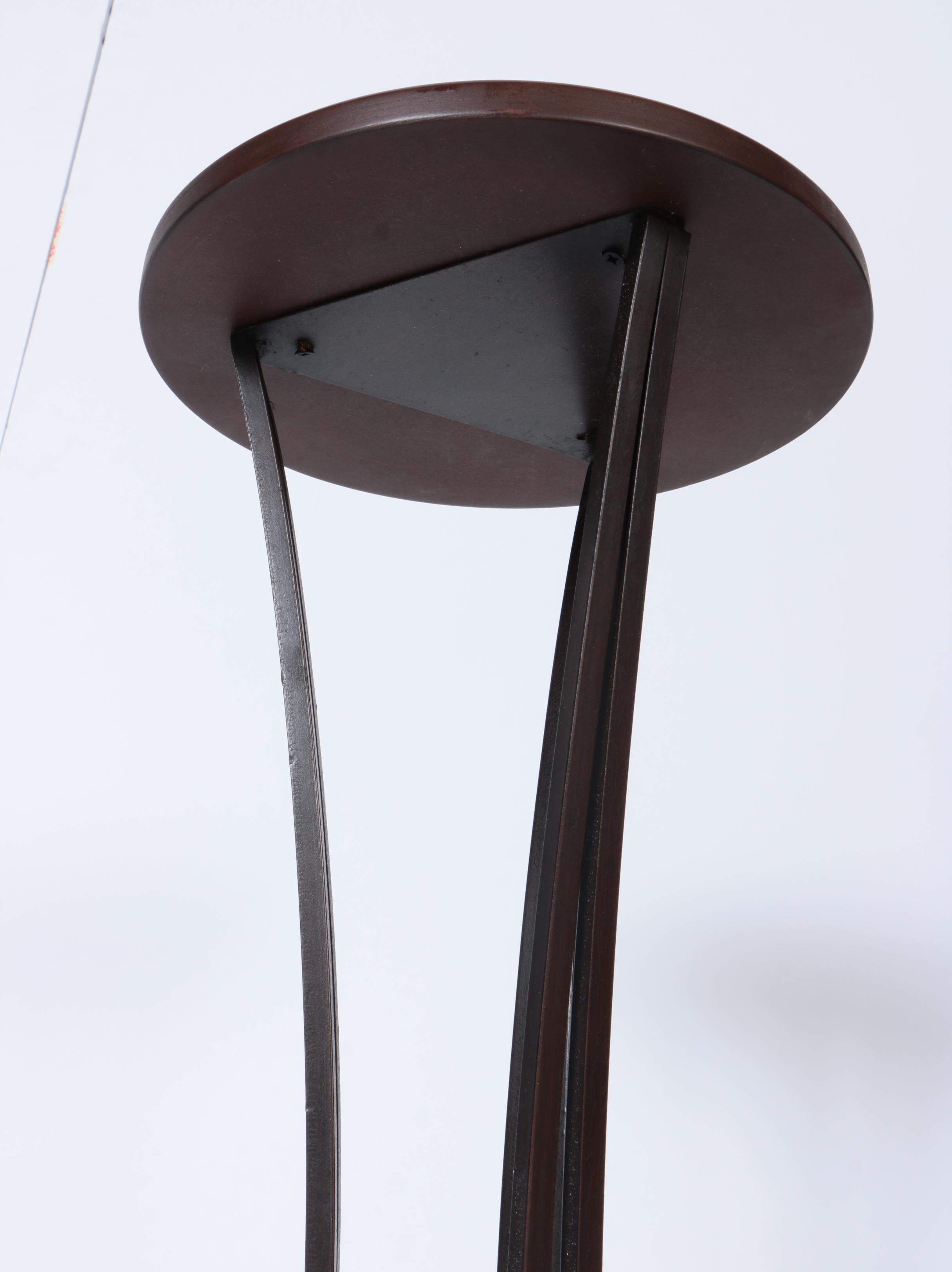 Two Disparate Metal Plant Stands