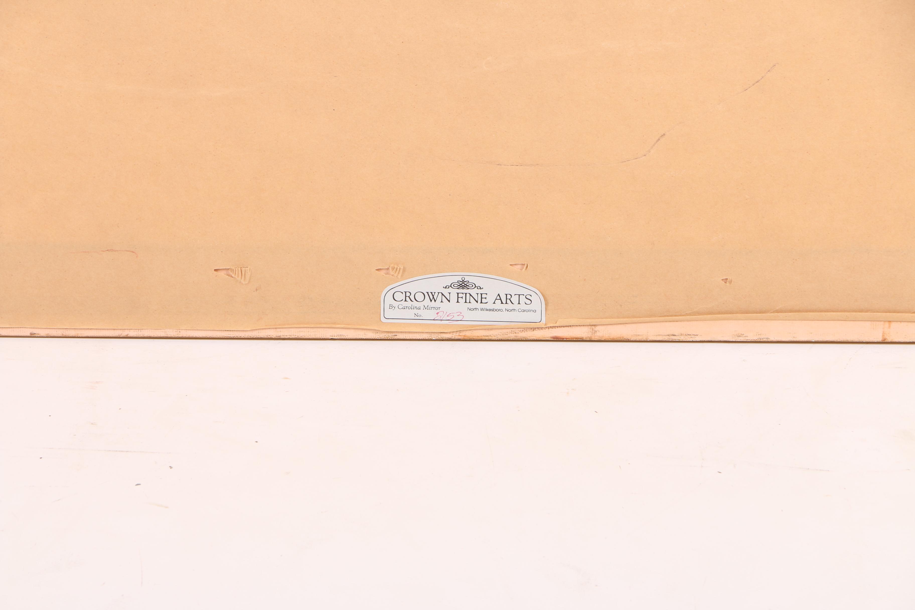 Offset Lithograph After Pierre-Georges Jeanniot "Dinner At The Ritz Hotel,Paris"