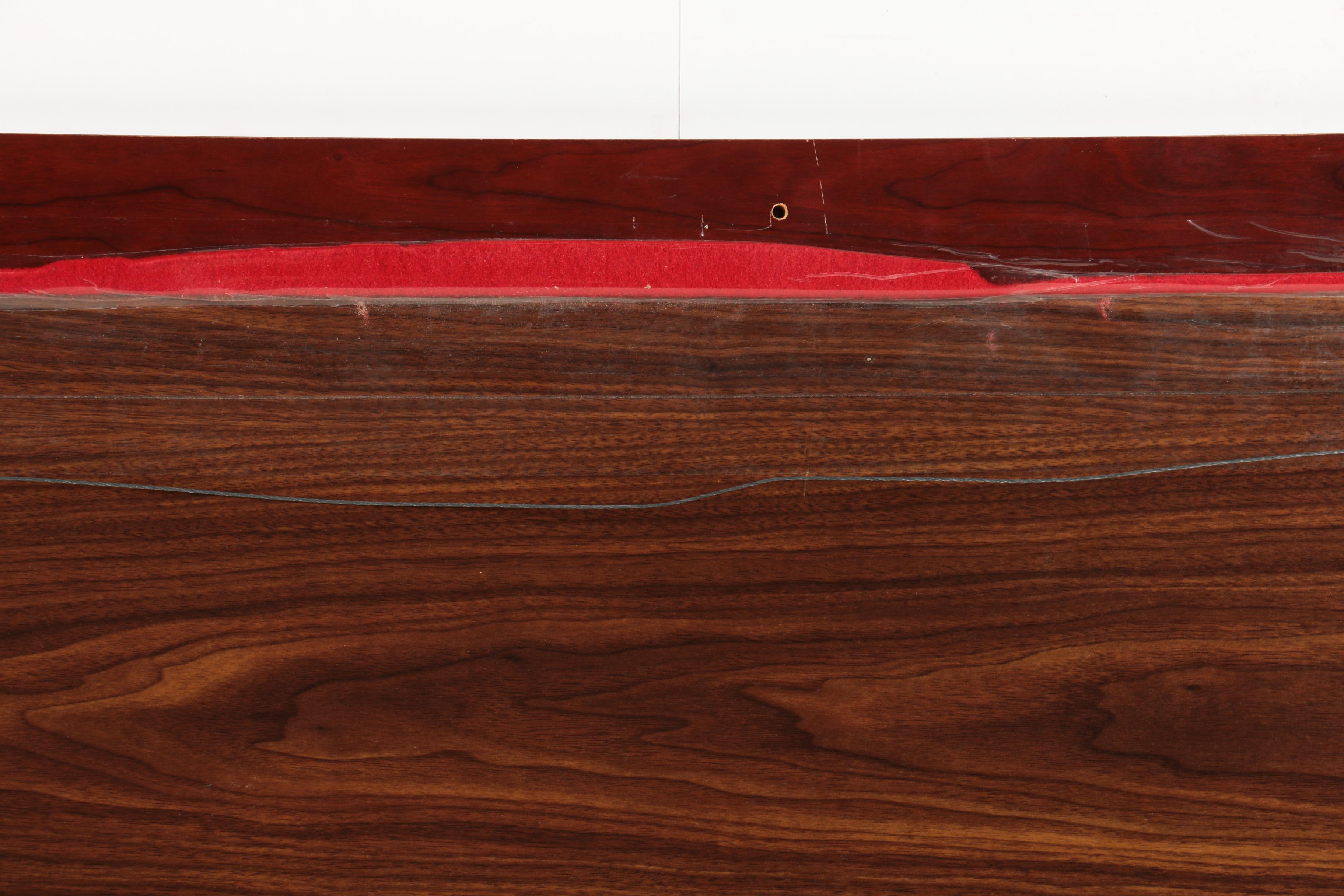 A Framed Collection of 1996 Cleveland Indians Memorabilia