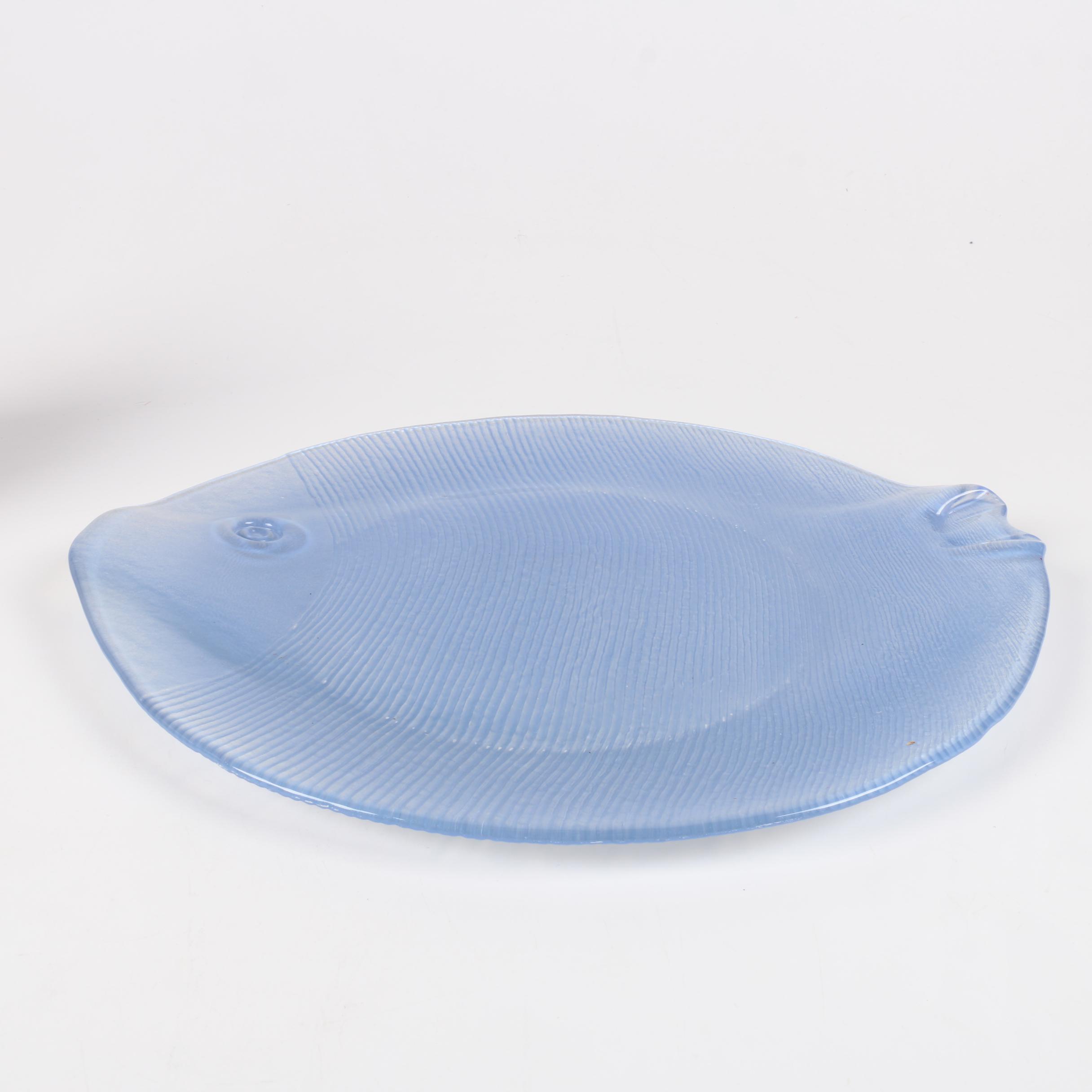 Fish Themed Serveware Including Vietri