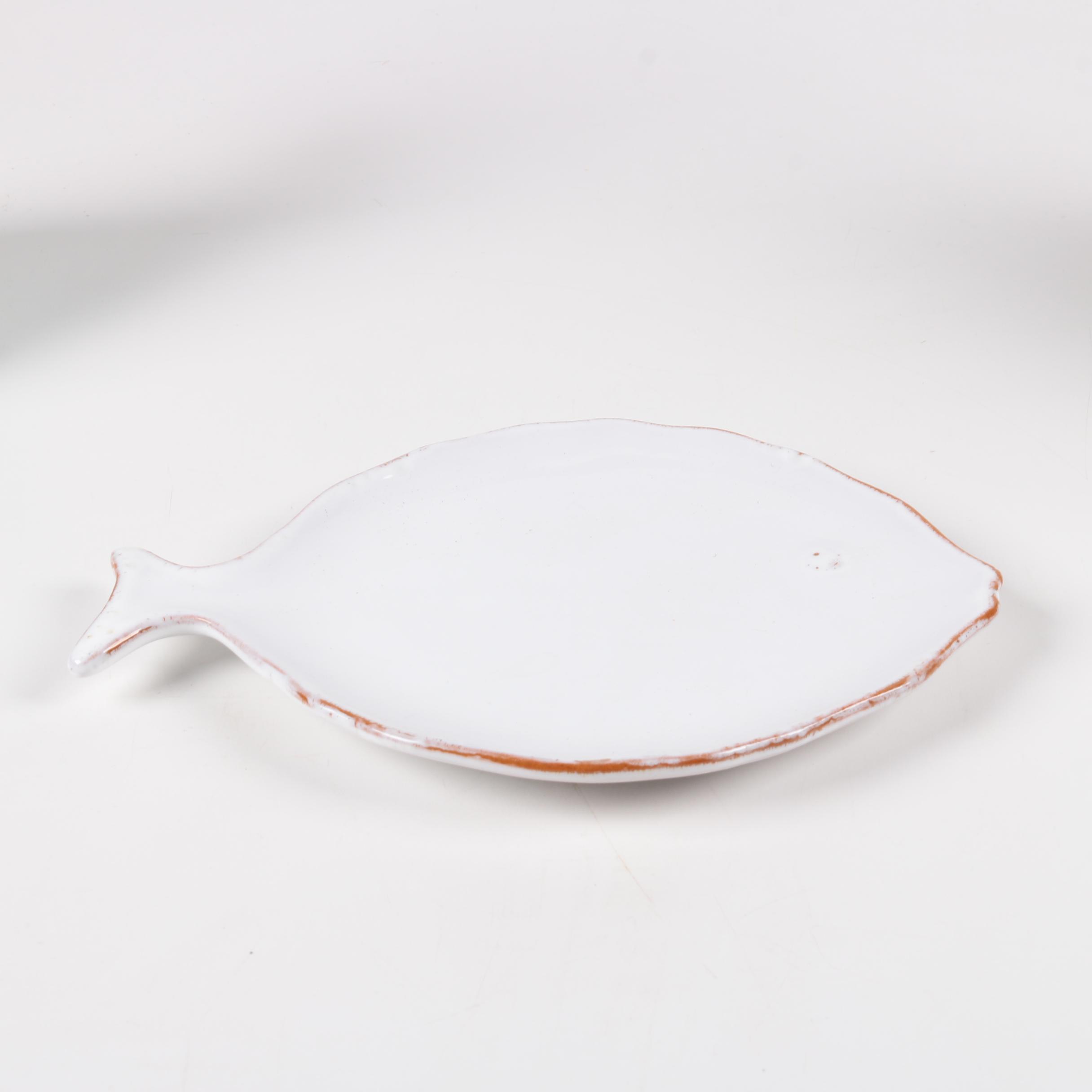 Fish Themed Serveware Including Vietri