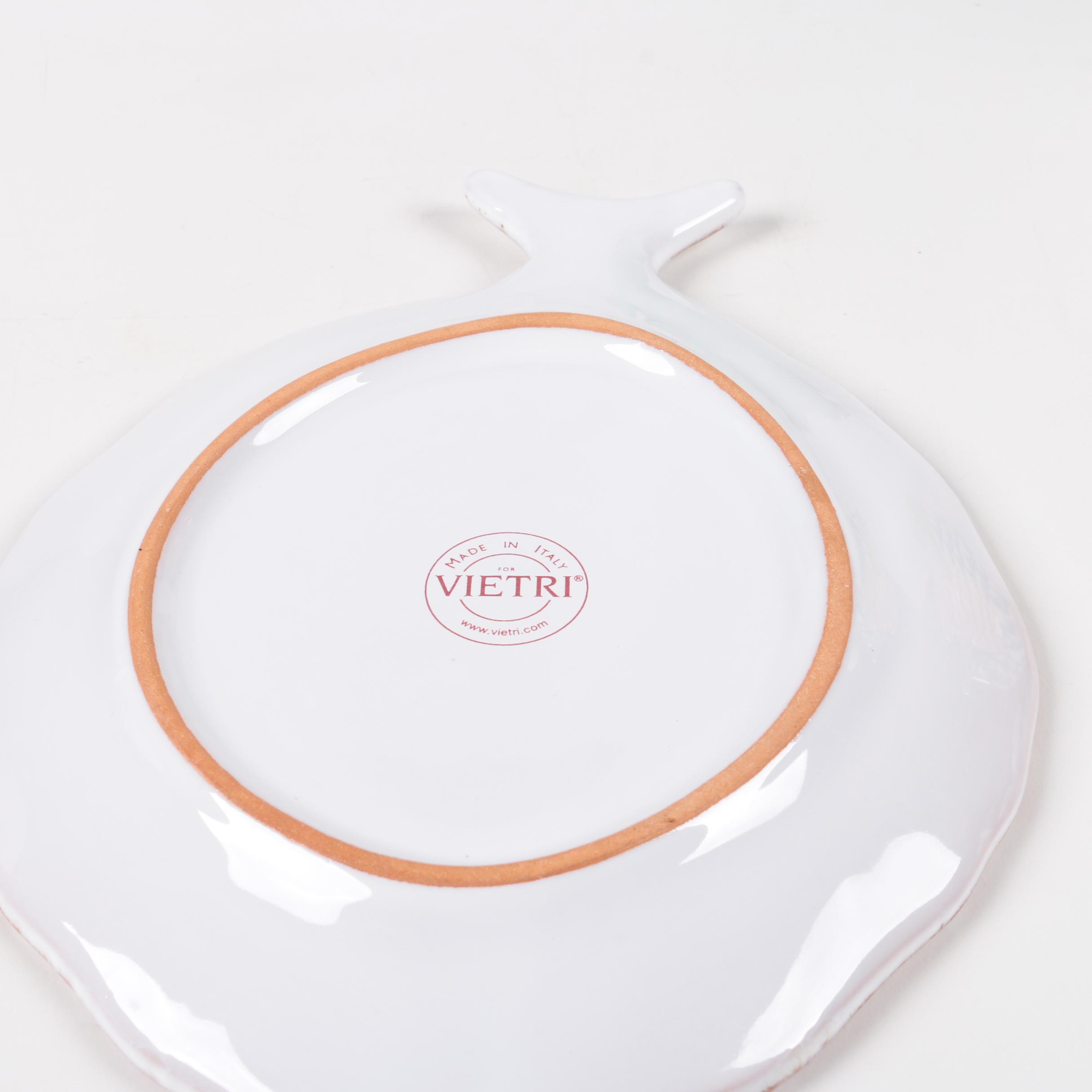 Fish Themed Serveware Including Vietri