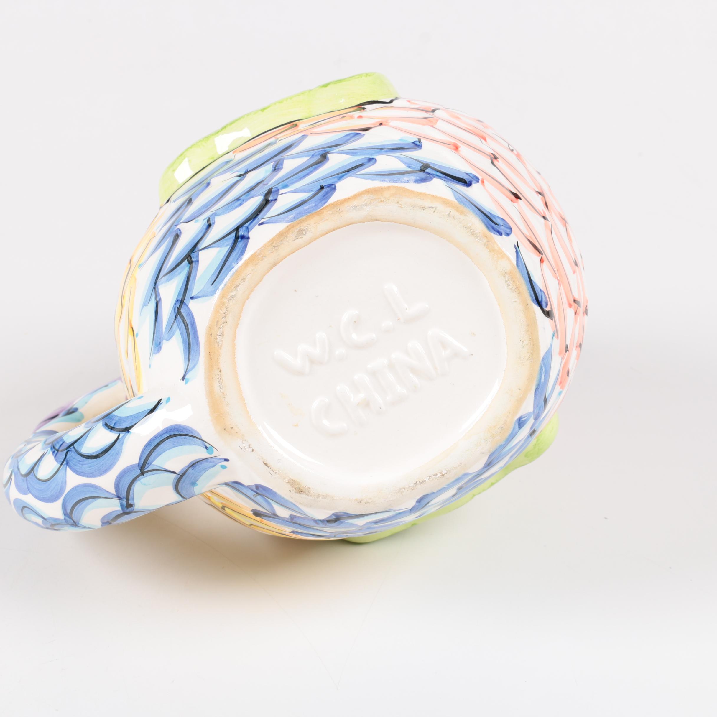 Fish Themed Serveware Including Vietri