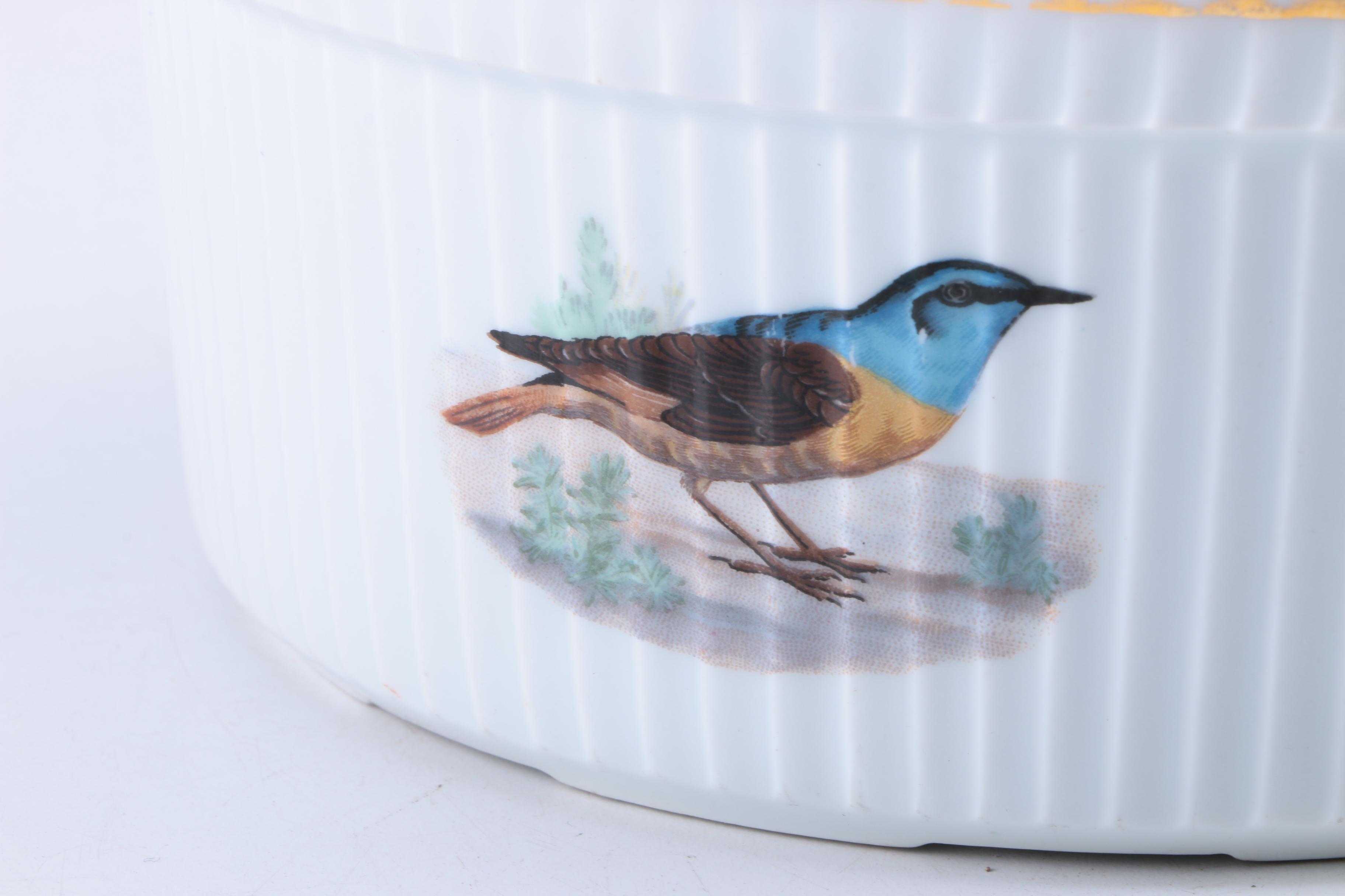 Assorted Tableware Including Louis Lourioux Porcelain